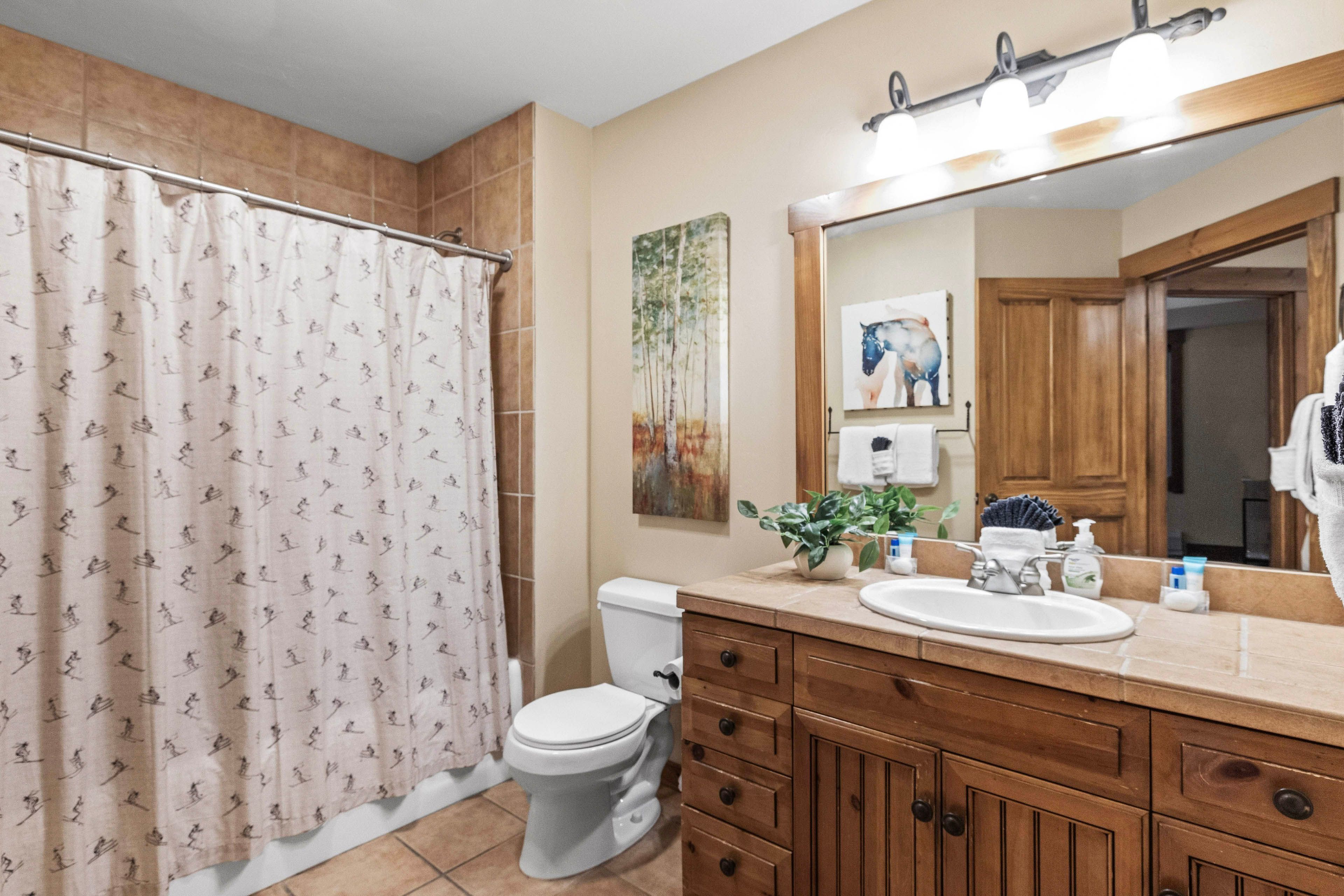 Full Bathroom | Towels Provided | Complimentary Toiletries