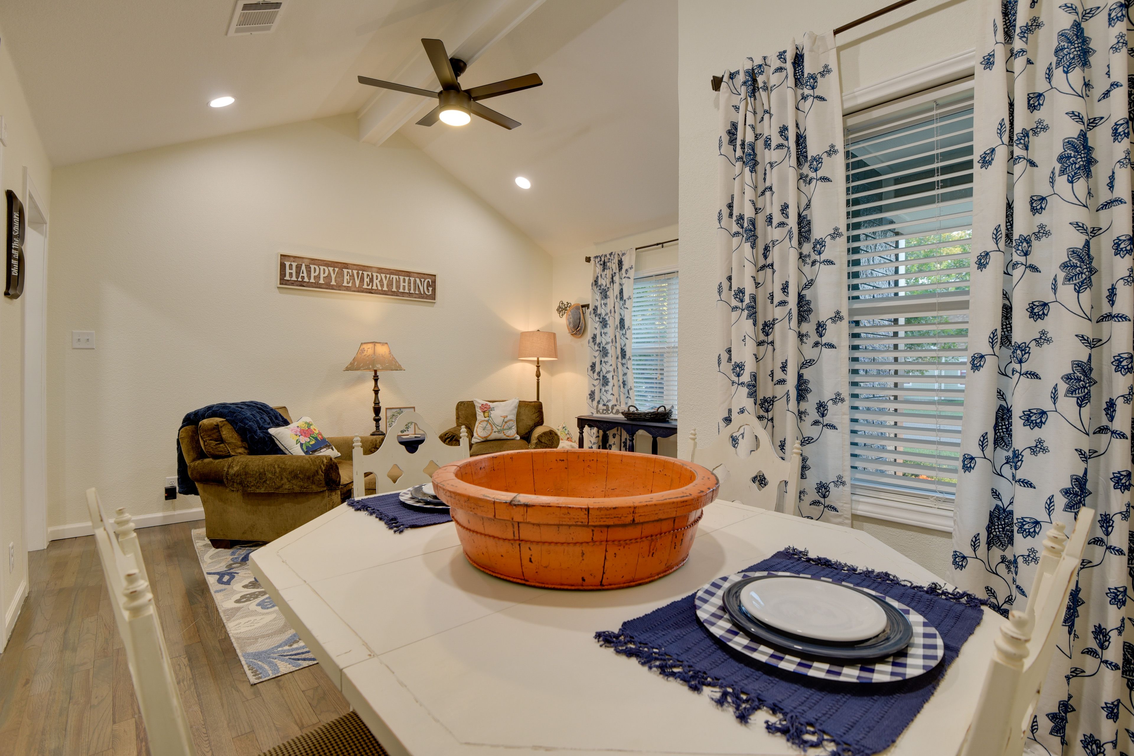 Dining Room | Dishware & Flatware Provided