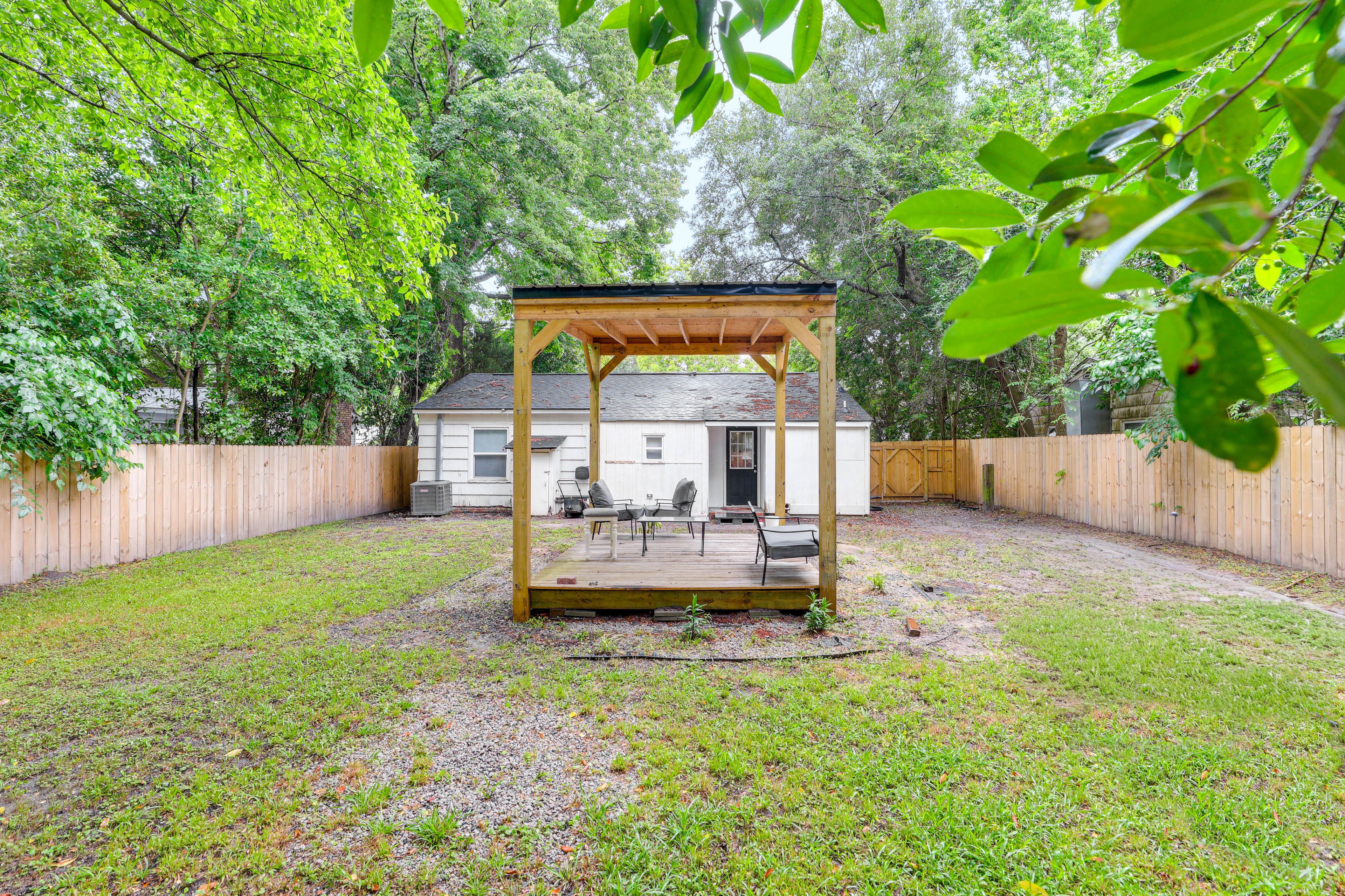 Fenced Yard | Deck