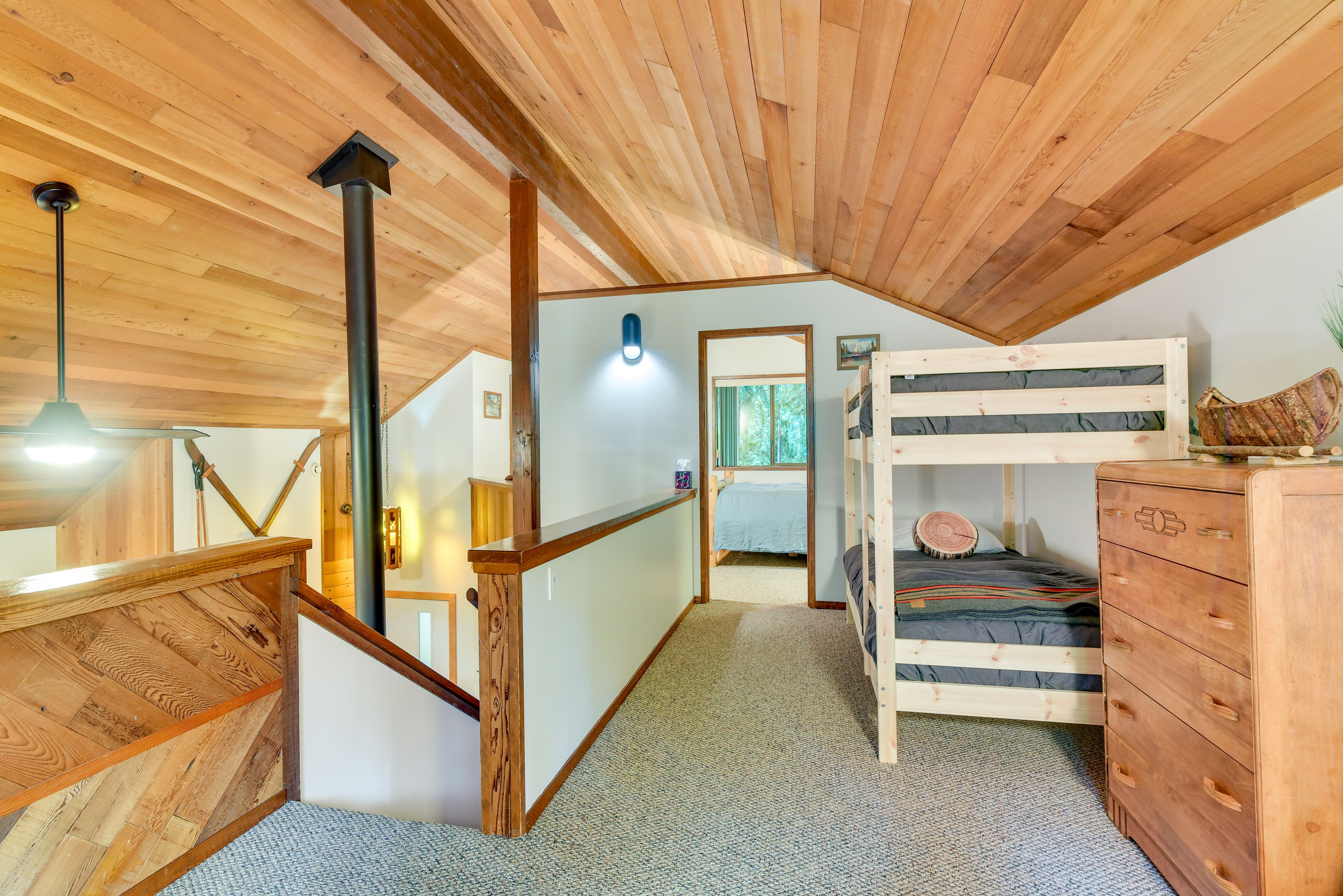 Loft | Twin Bunk Bed | Full Sleeper Sofa | 2nd Floor | Smart TV