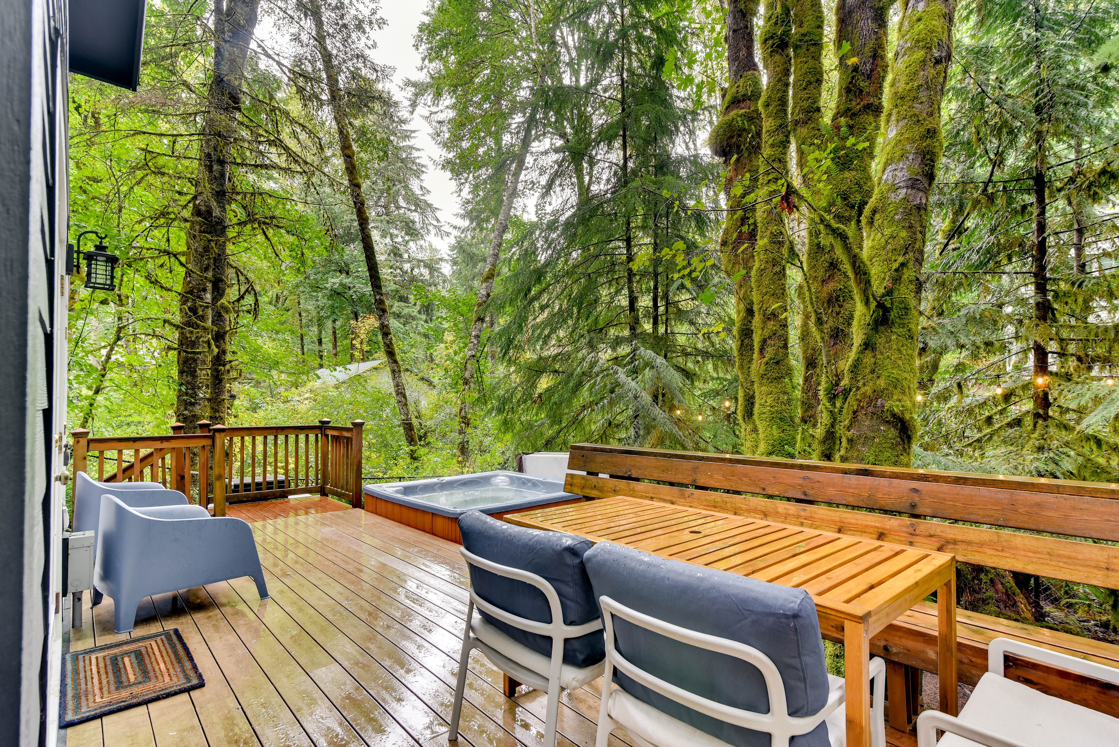 Outdoor Space | Gas Grill | Dining Area | Creek Access