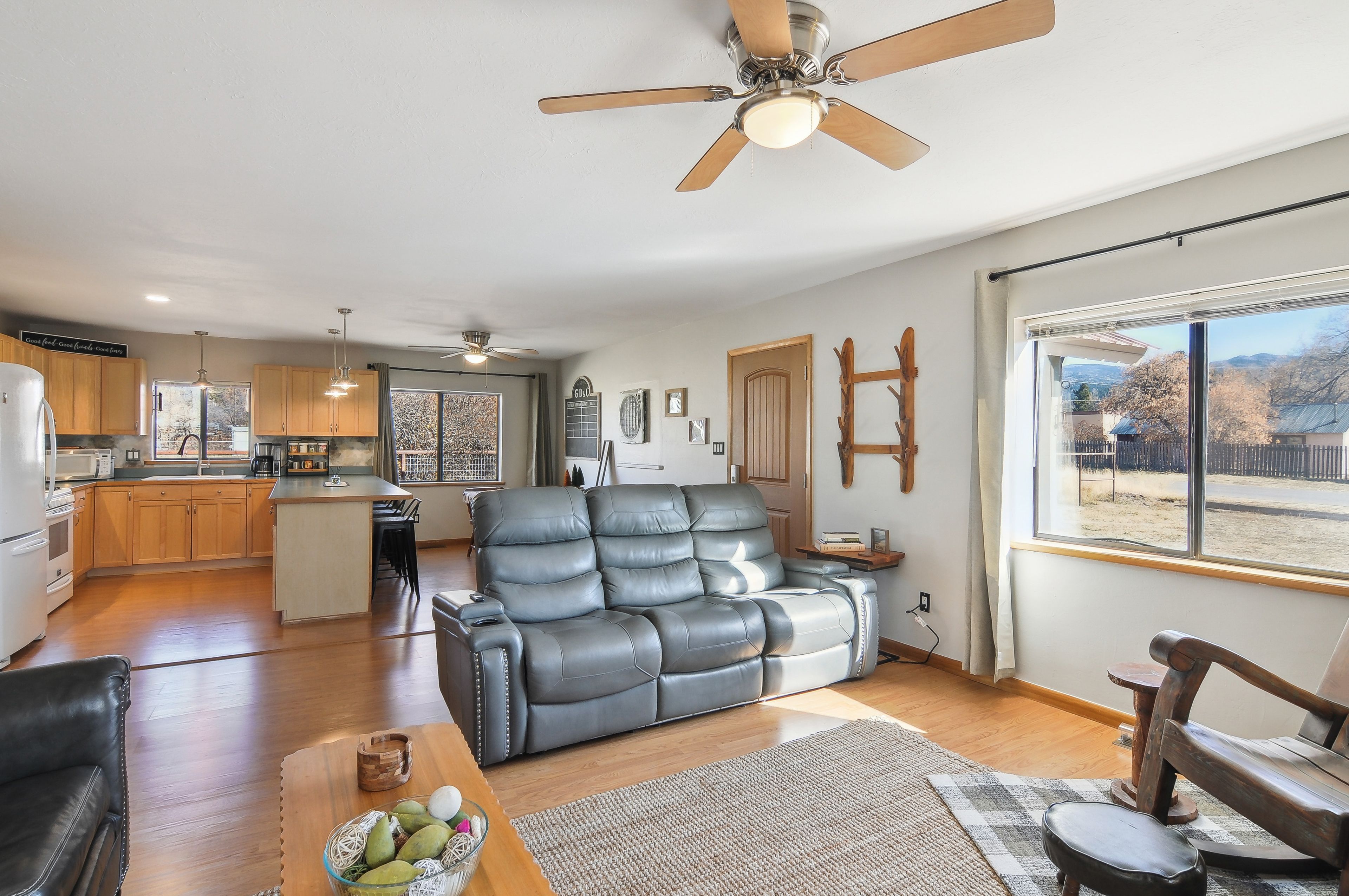 Living Room | Queen Sleeper Sofa | Central A/C & Heating