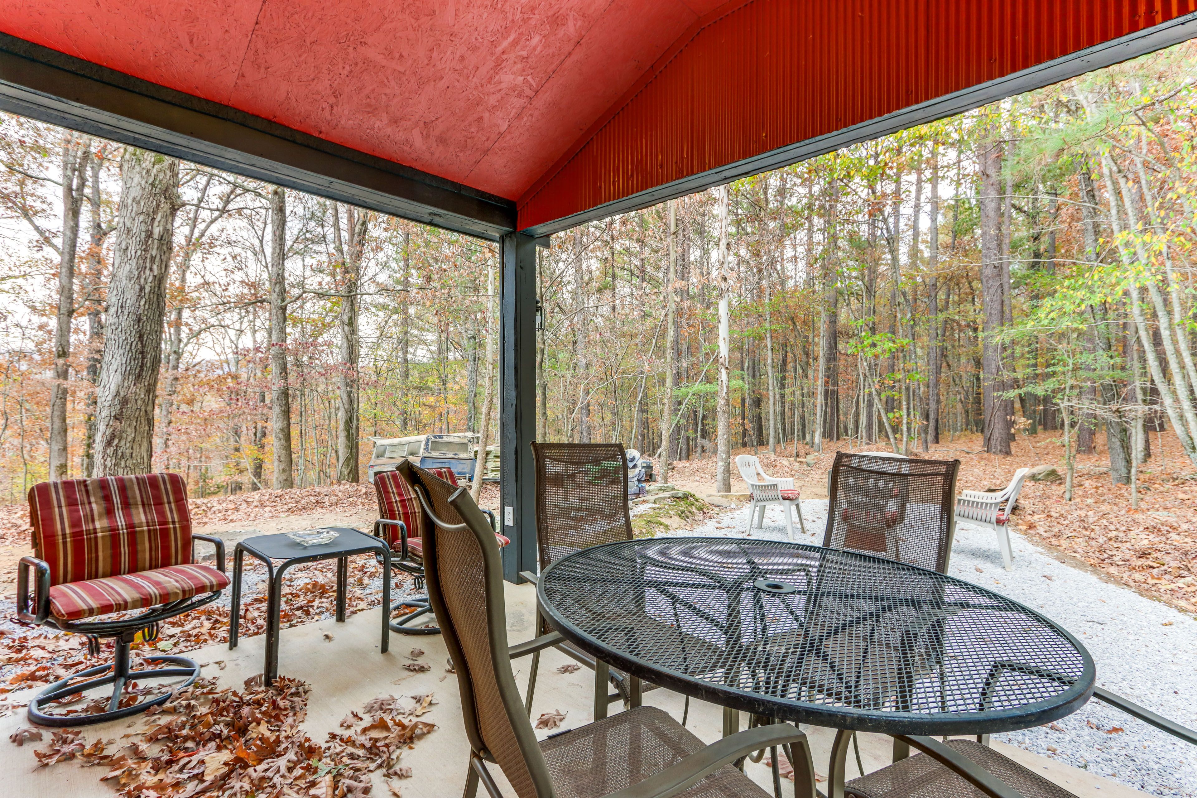 Covered Outdoor Space | Gas Grill