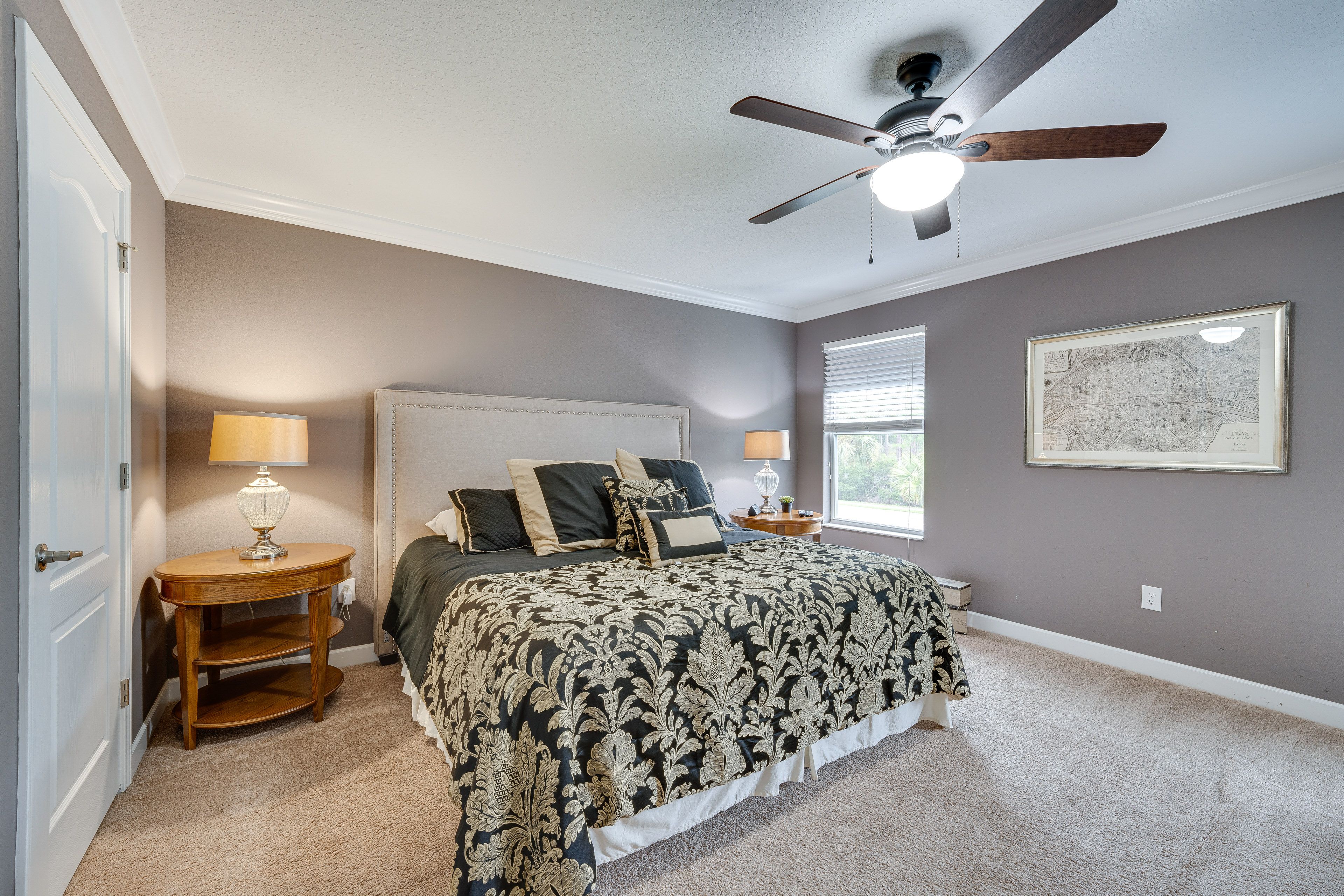 Bedroom 3 | King Bed | Smart TV | En-Suite Bathroom | Linens Provided