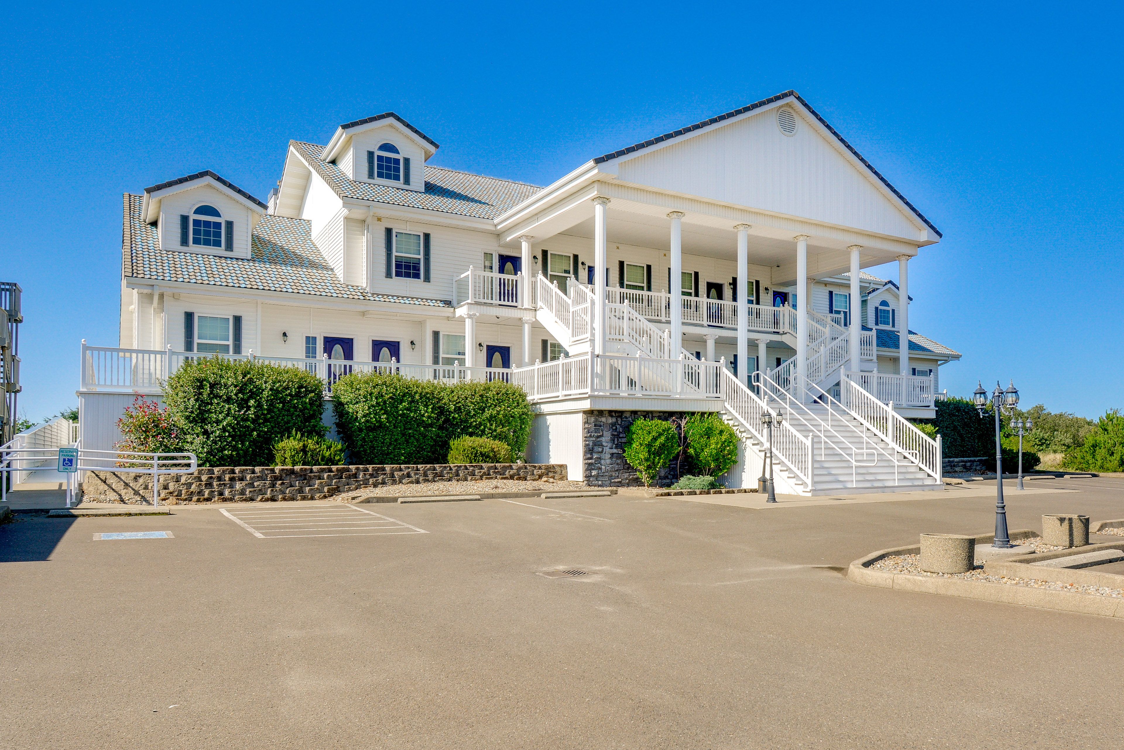 Condo Exterior | Parking | Driveway (2 Vehicles)