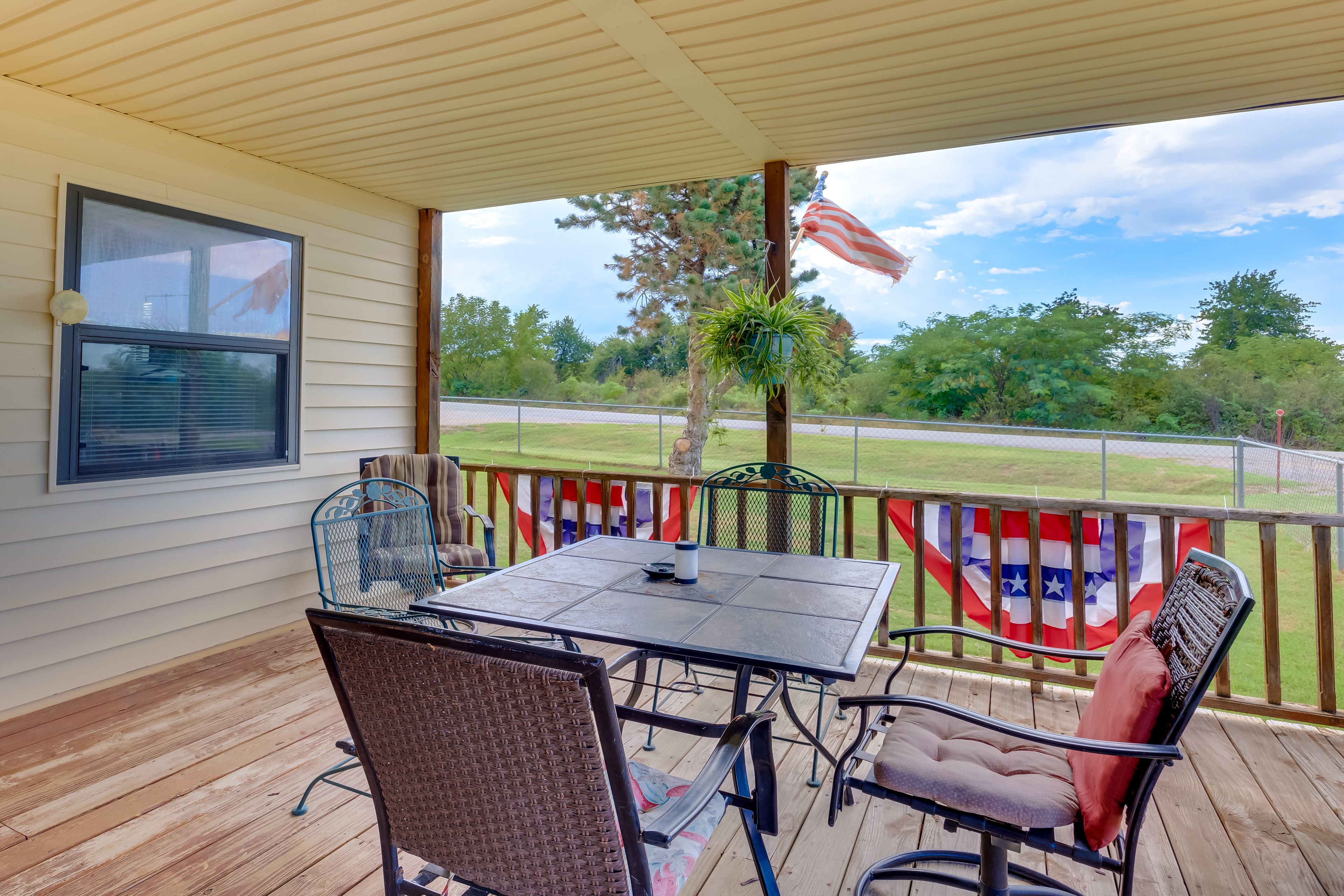 Fort Cobb Vacation Rental | 3BR | 1.5BA | 2,025 Sq Ft | Stairs Required
