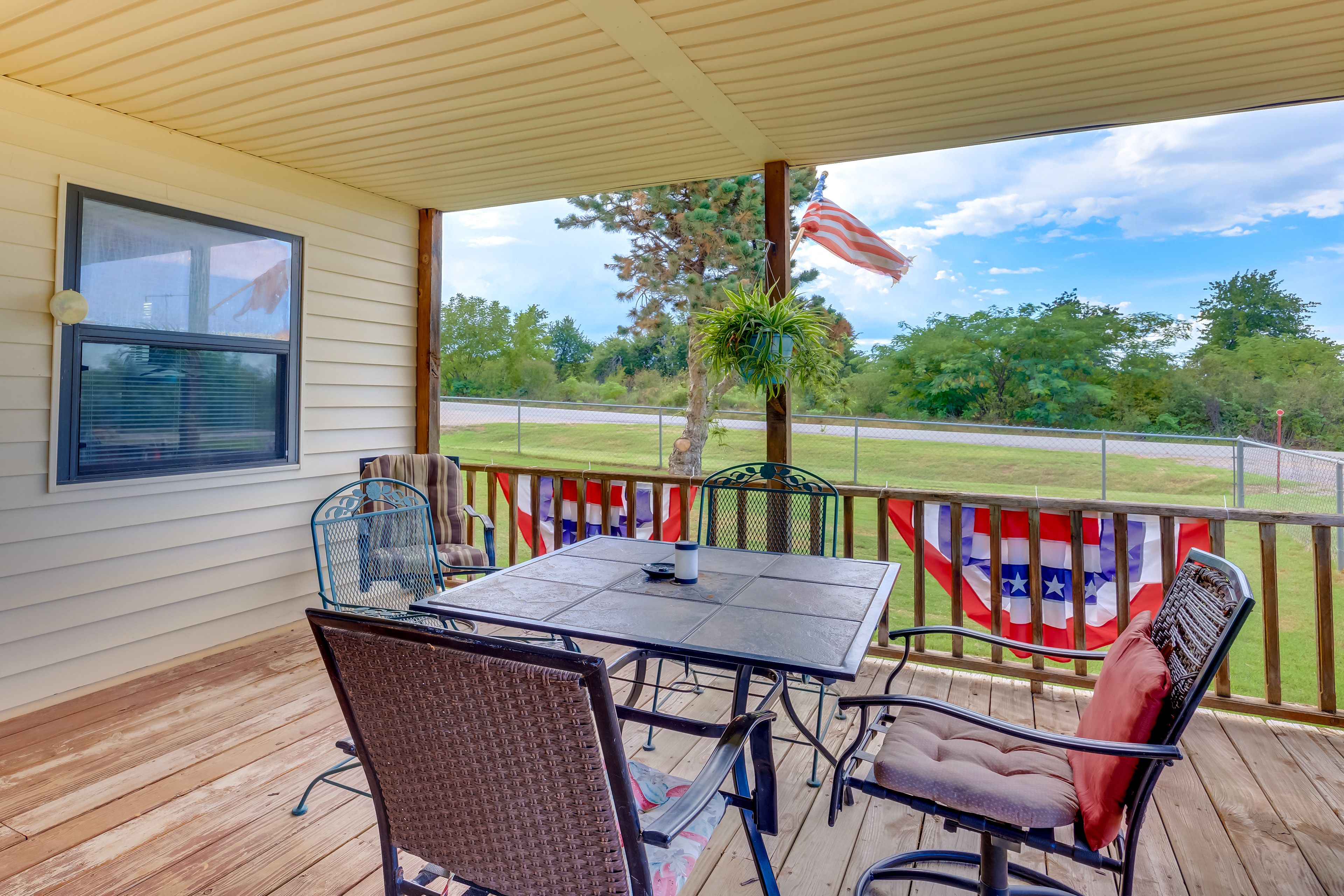 Fort Cobb Vacation Rental | 3BR | 1.5BA | 2,025 Sq Ft | Stairs Required