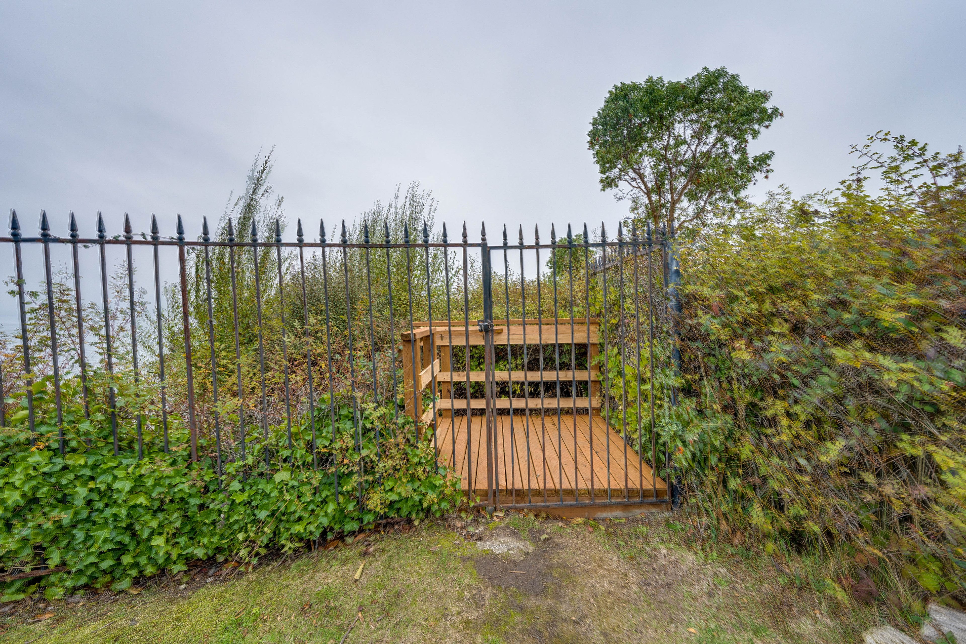 Gate to Beach Access Stairs