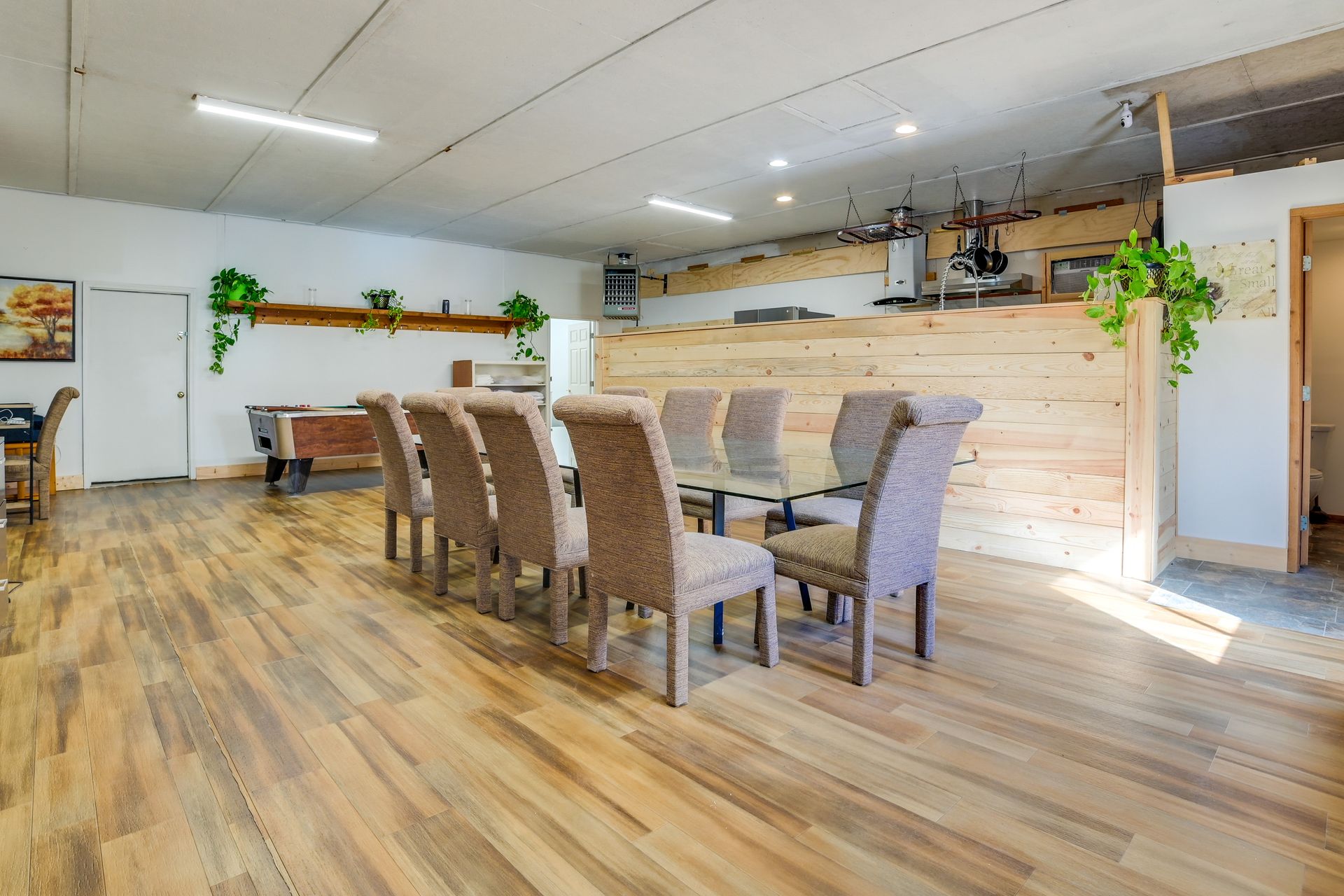 Dining space