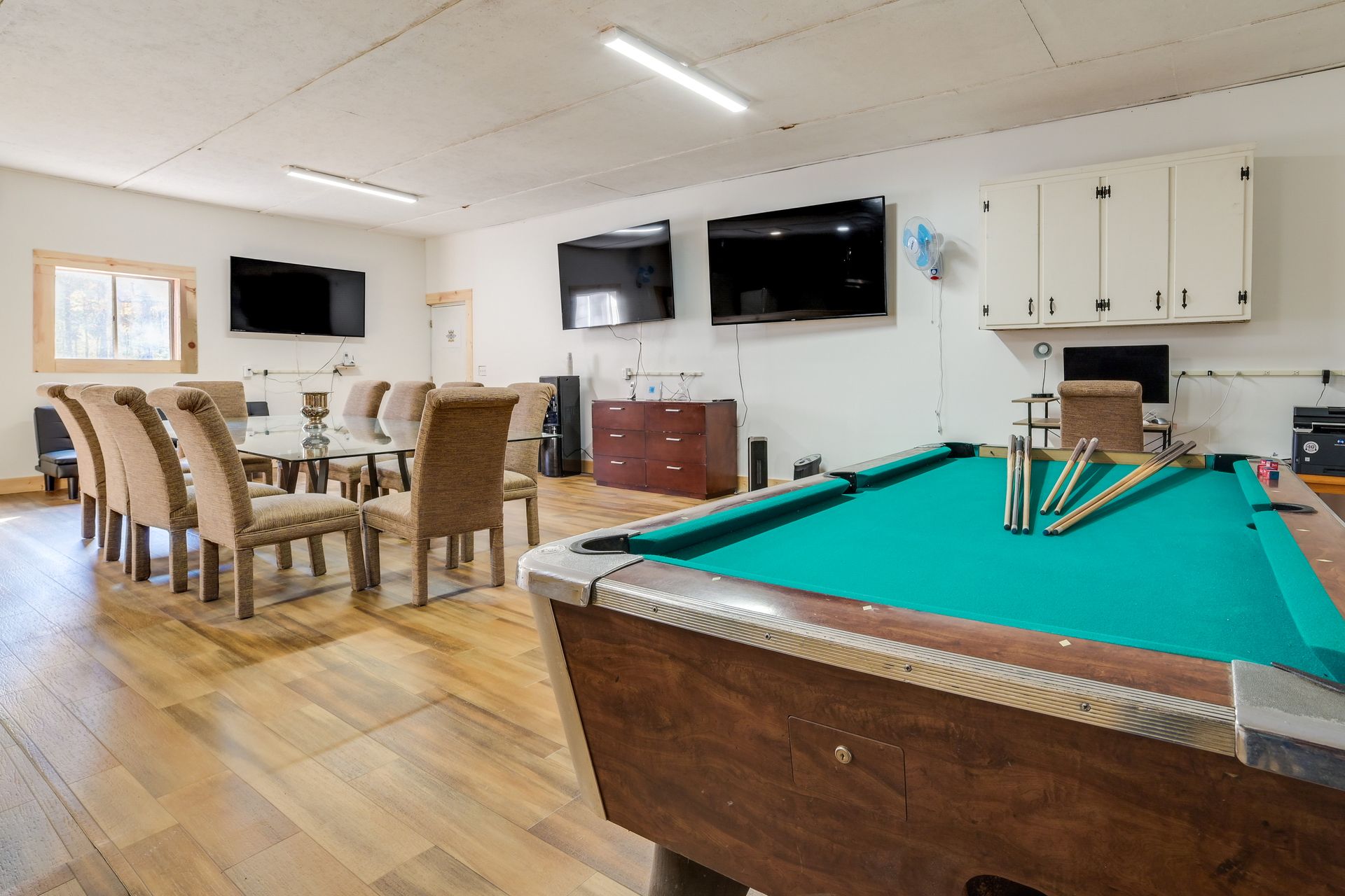 Studio — pool table games room