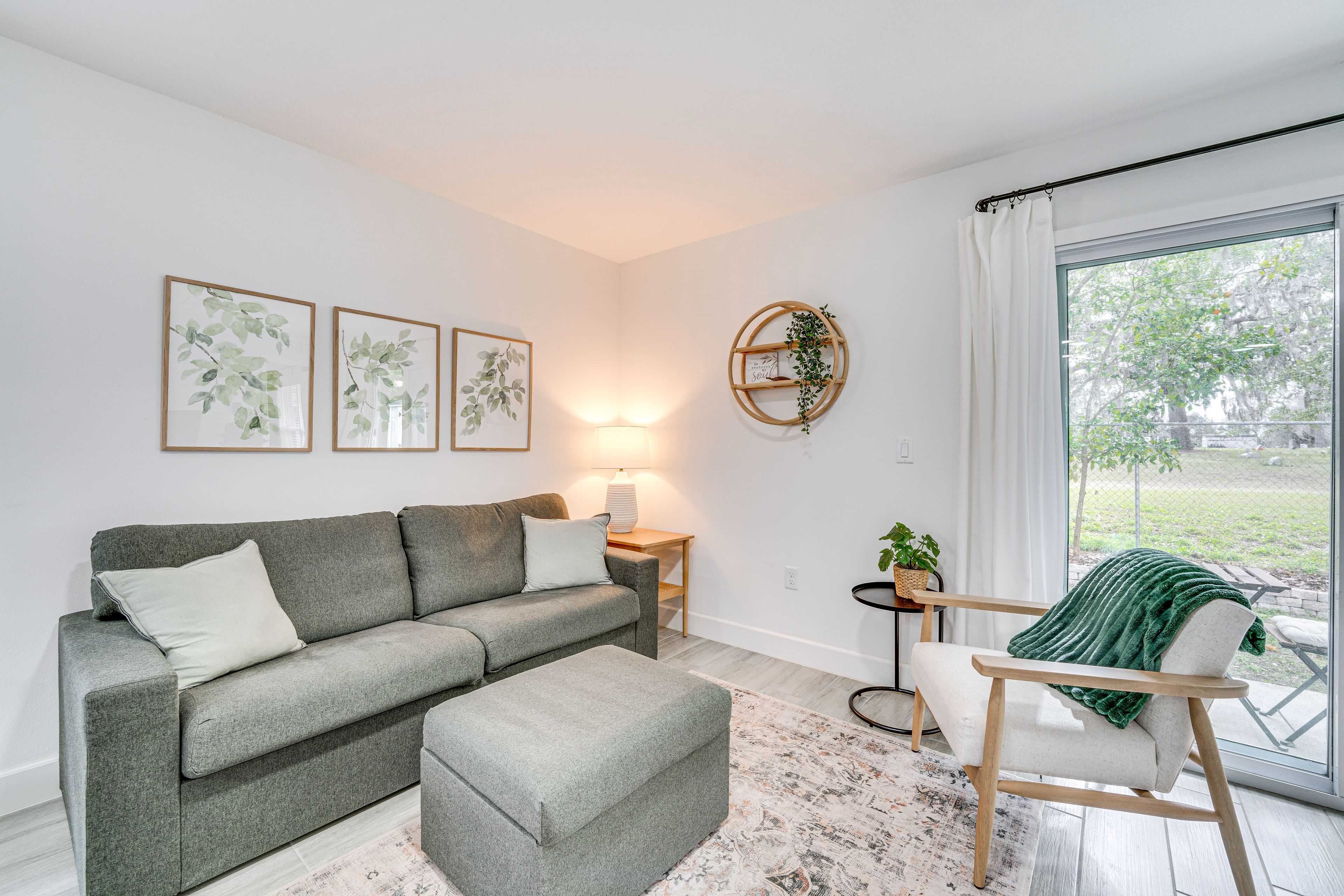 Living Room | Central Heating & A/C