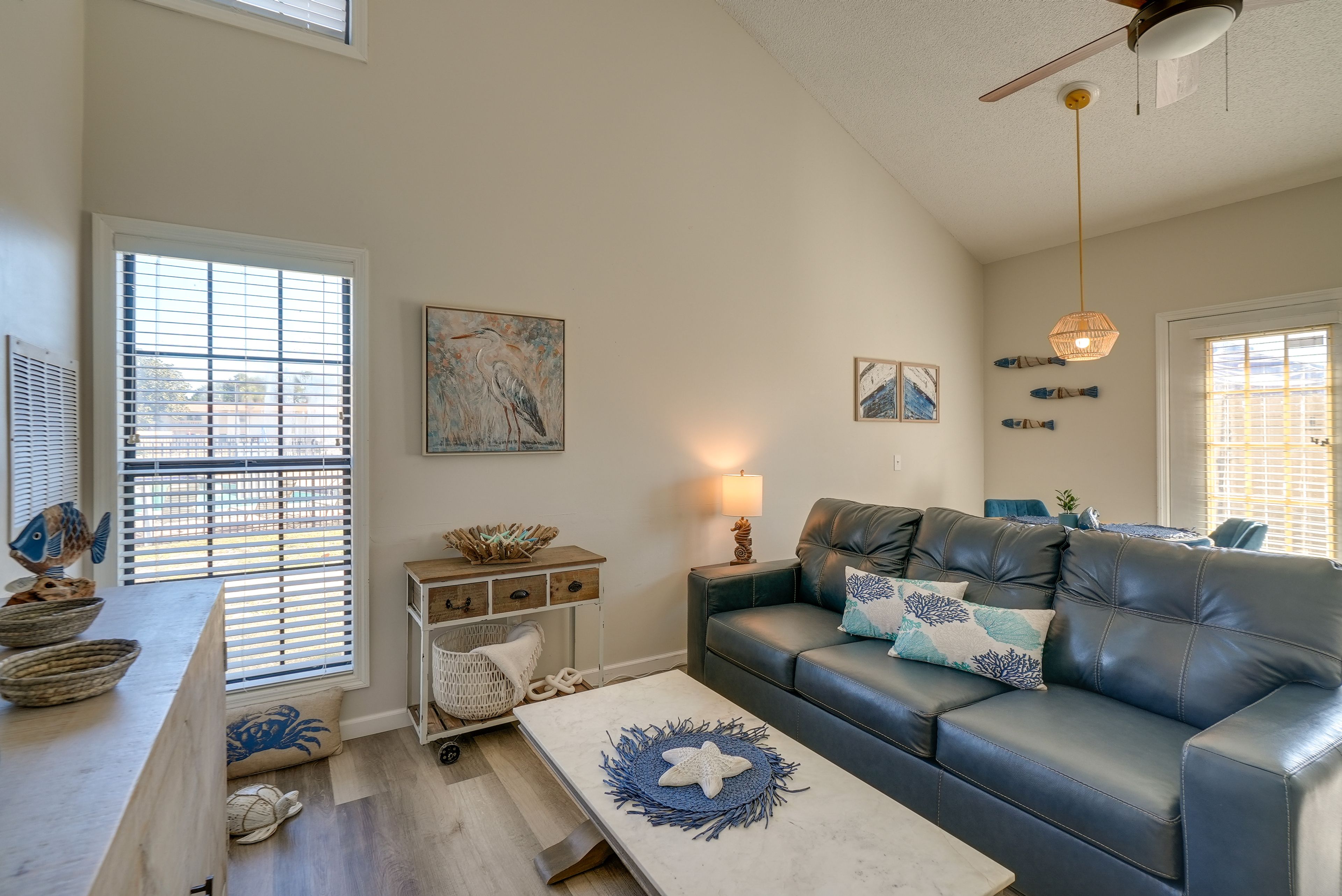 Living Room | 1st Floor | Smart TV | Central A/C & Heat