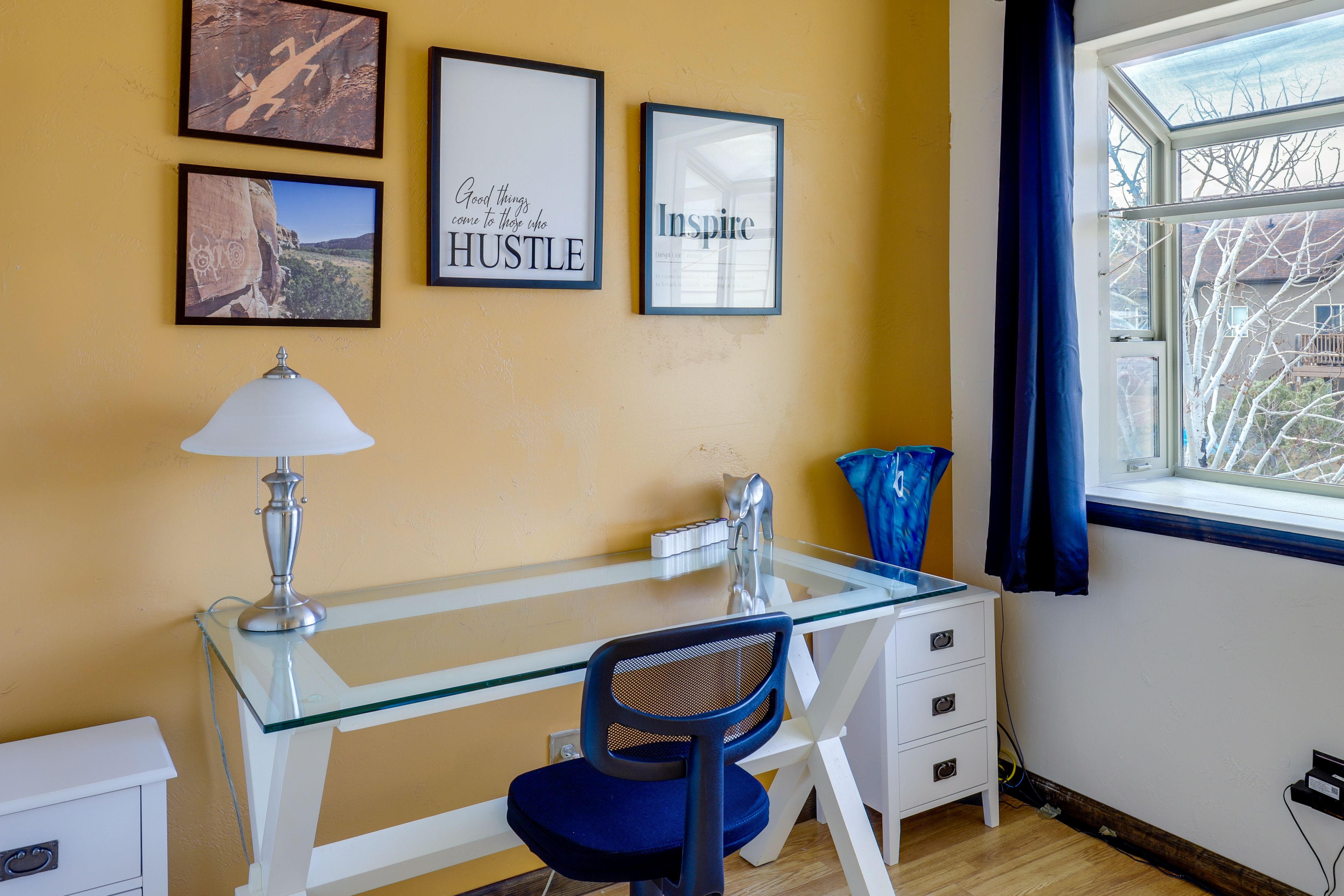 Office | 2nd Floor | Laptop-Friendly Desk
