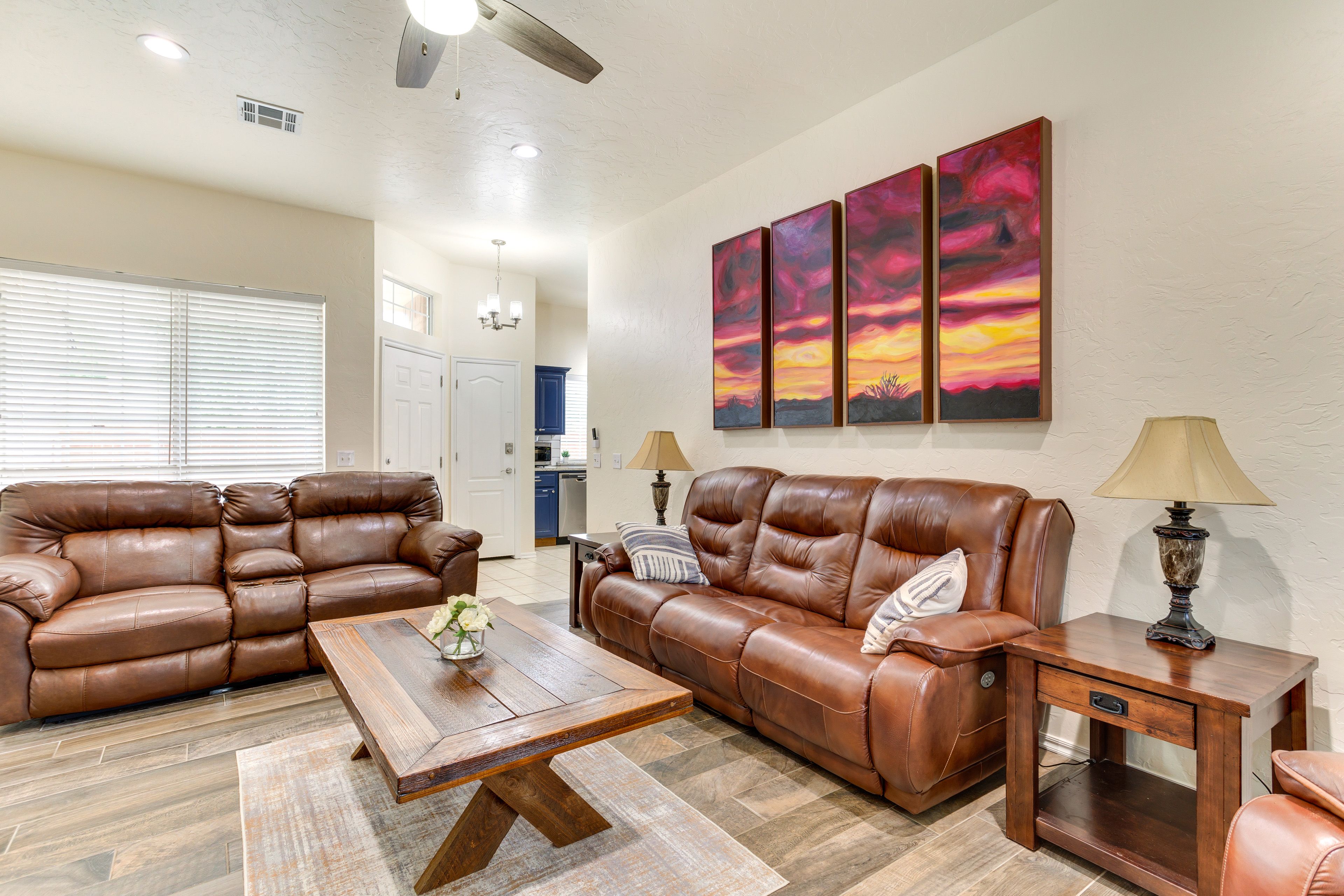 Living Room | Central Air Conditioning & Heating