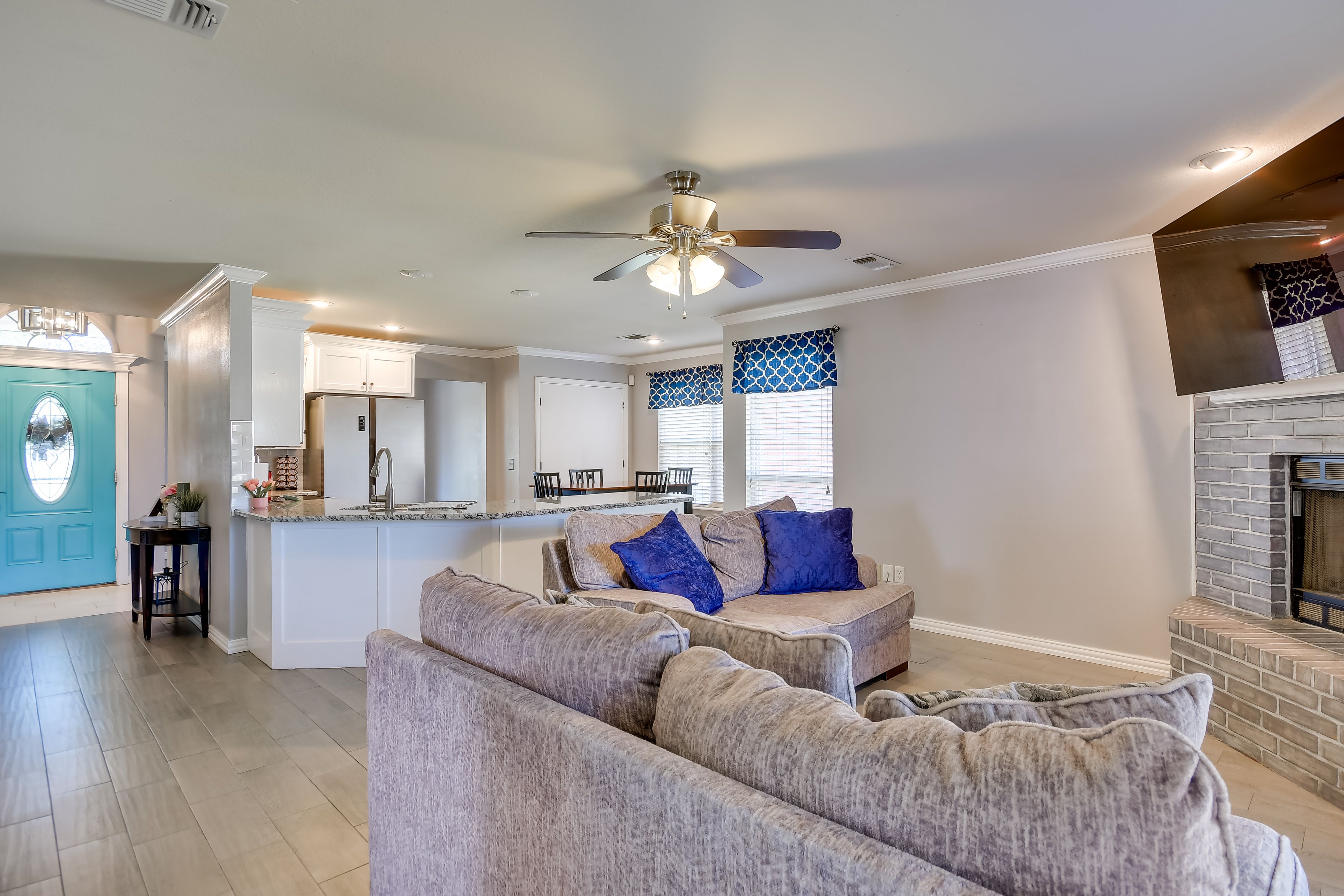 Amarillo Vacation Rental | 3BR | 2BA | 1 Step Required | 1,593 Sq Ft