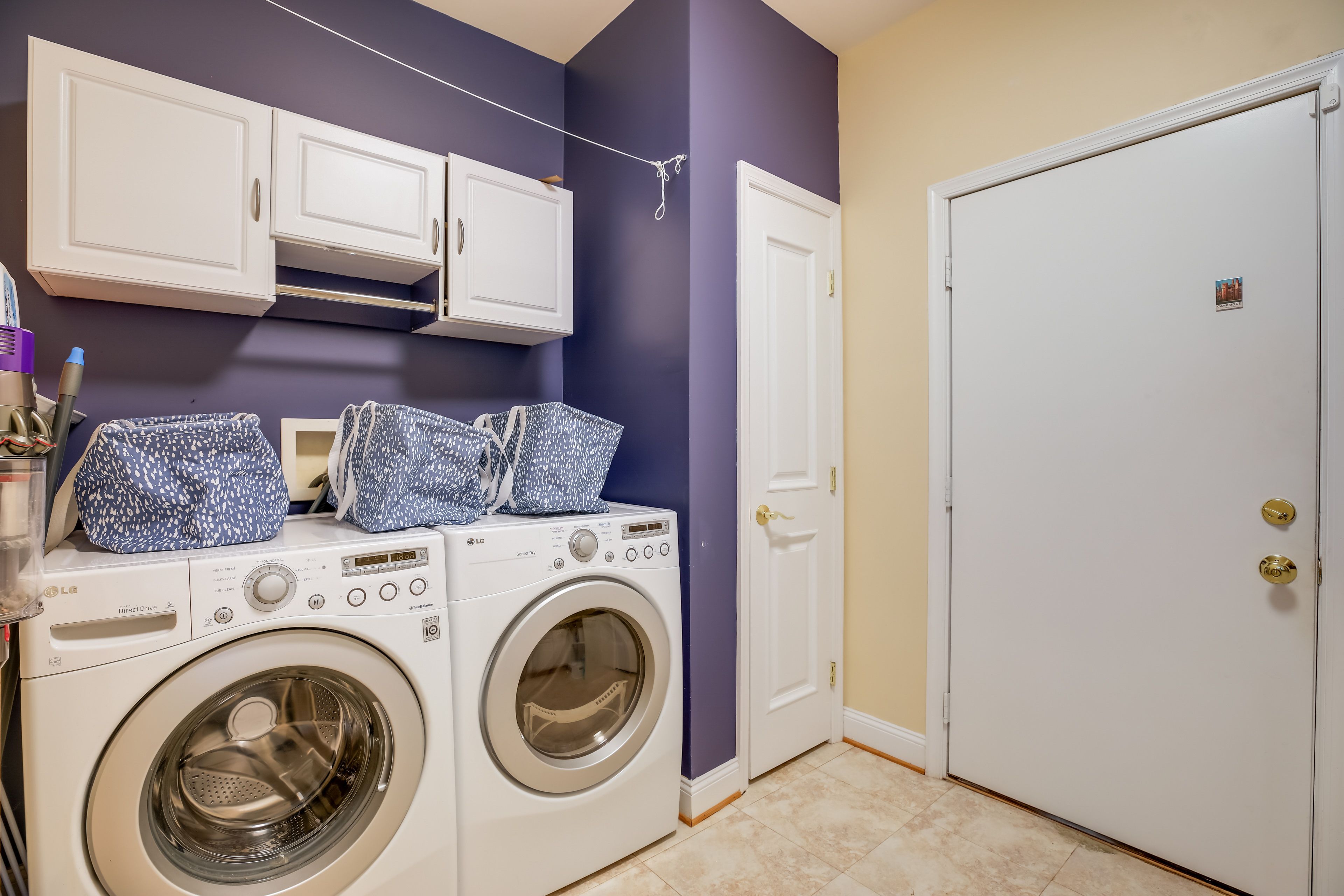 Laundry Room | Additional Sleeping | Queen Air Mattress