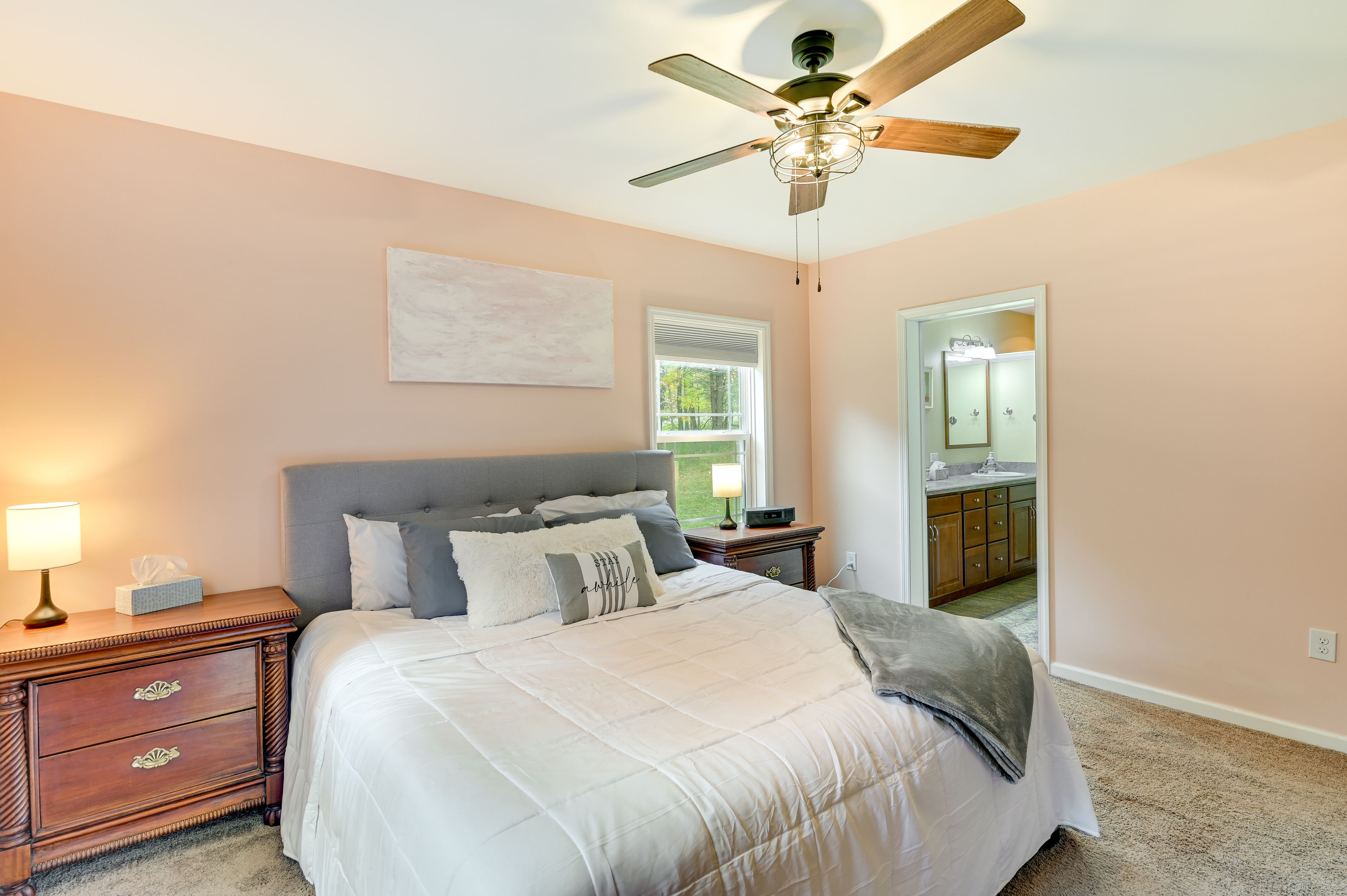 Bedroom Suite | King Bed | Smart TV w/ Cable | Queen Air Mattress Available