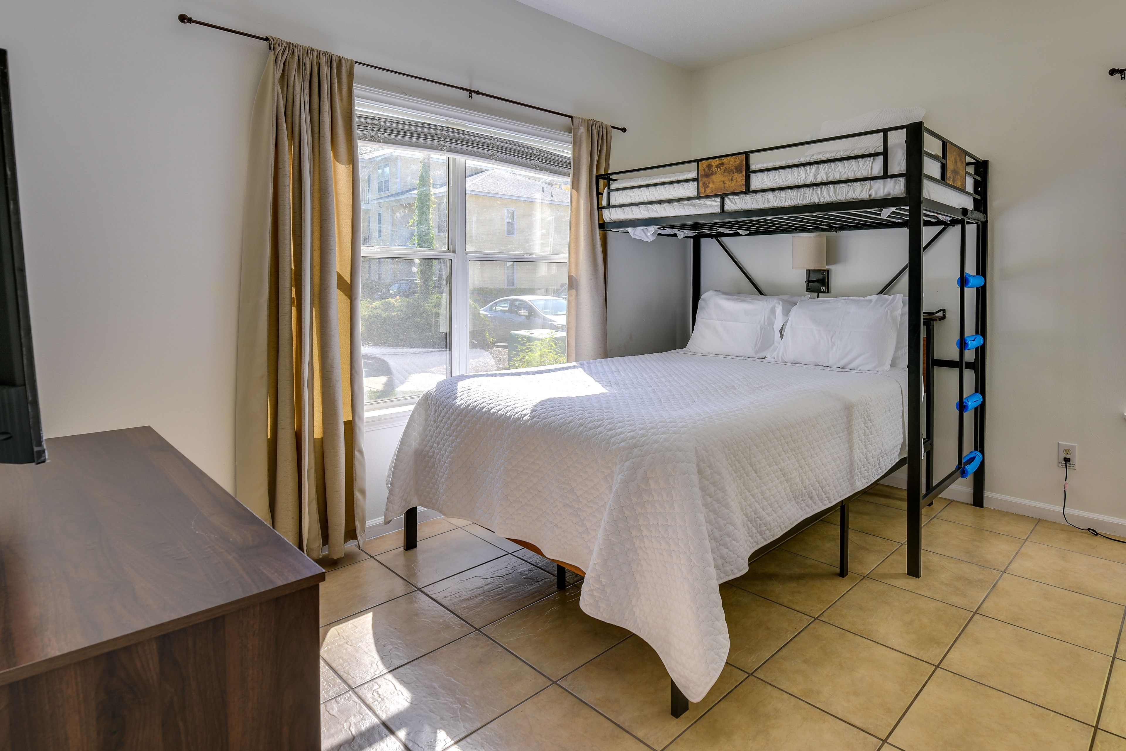 Bedroom 2 | Queen Bed | Lofted Twin Bed