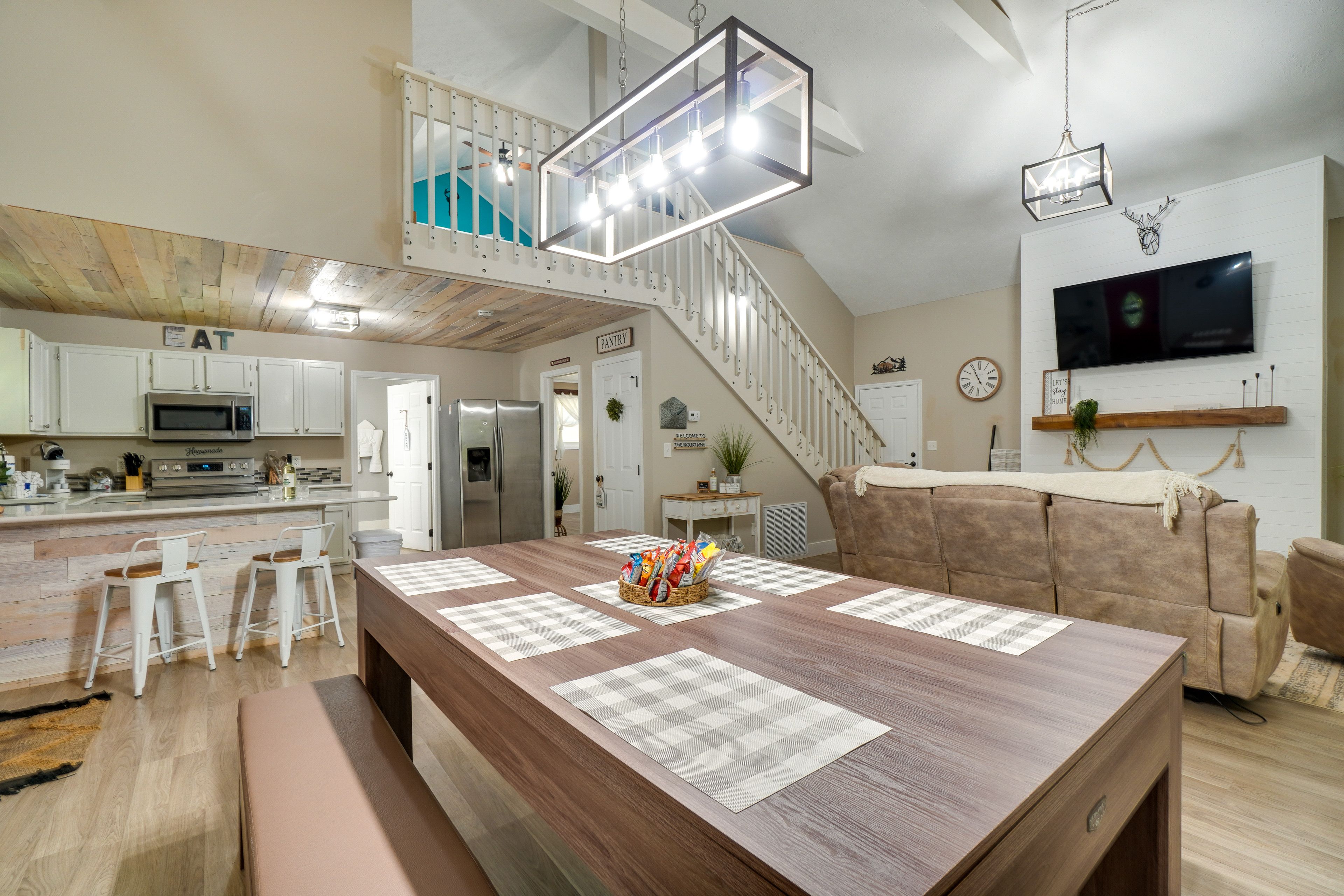 Dining Area | Dishware & Flatware | 1st Floor