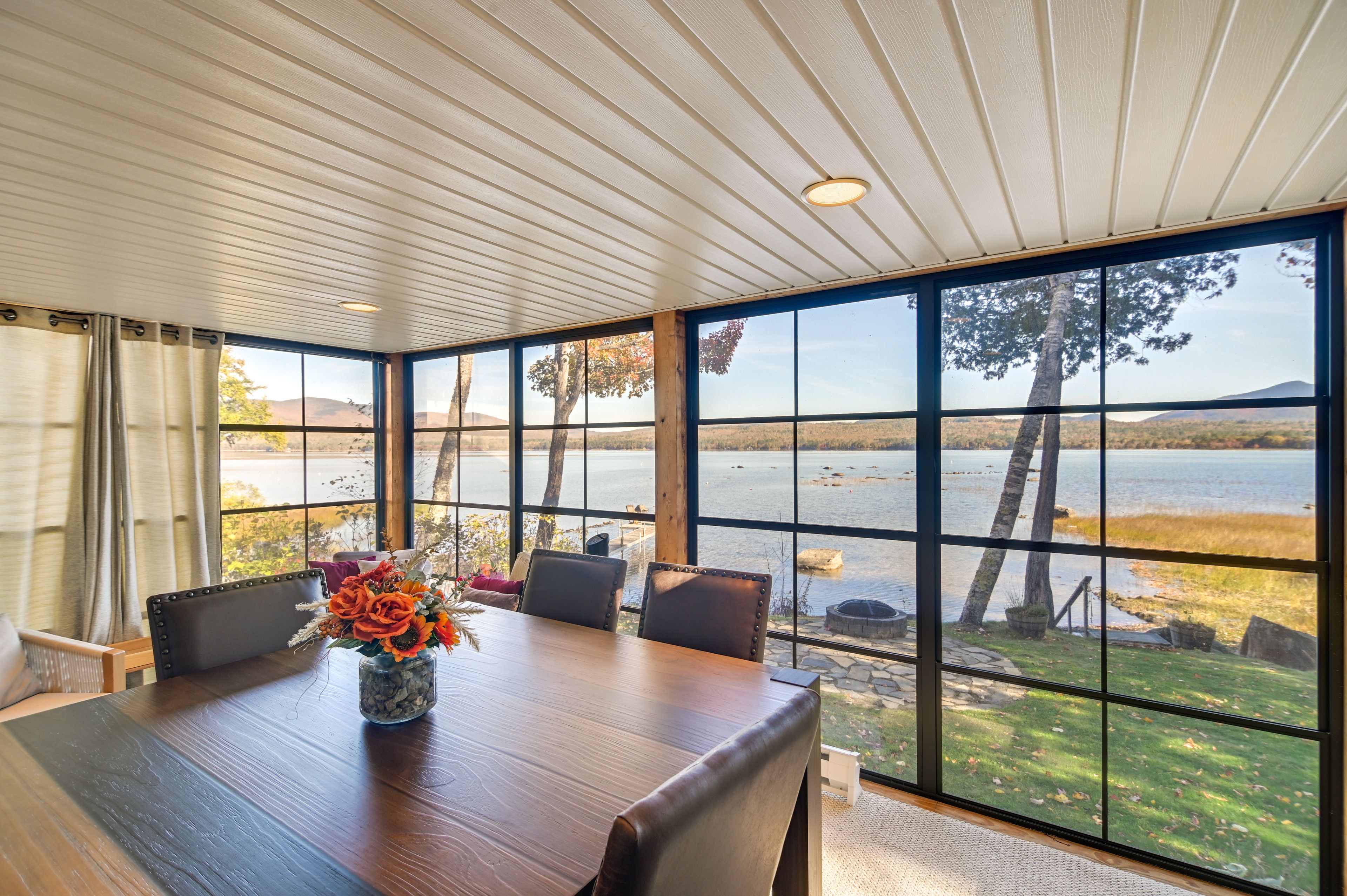 Sunroom | Dining Area | Dishware & Flatware Provided | Central A/C & Heating