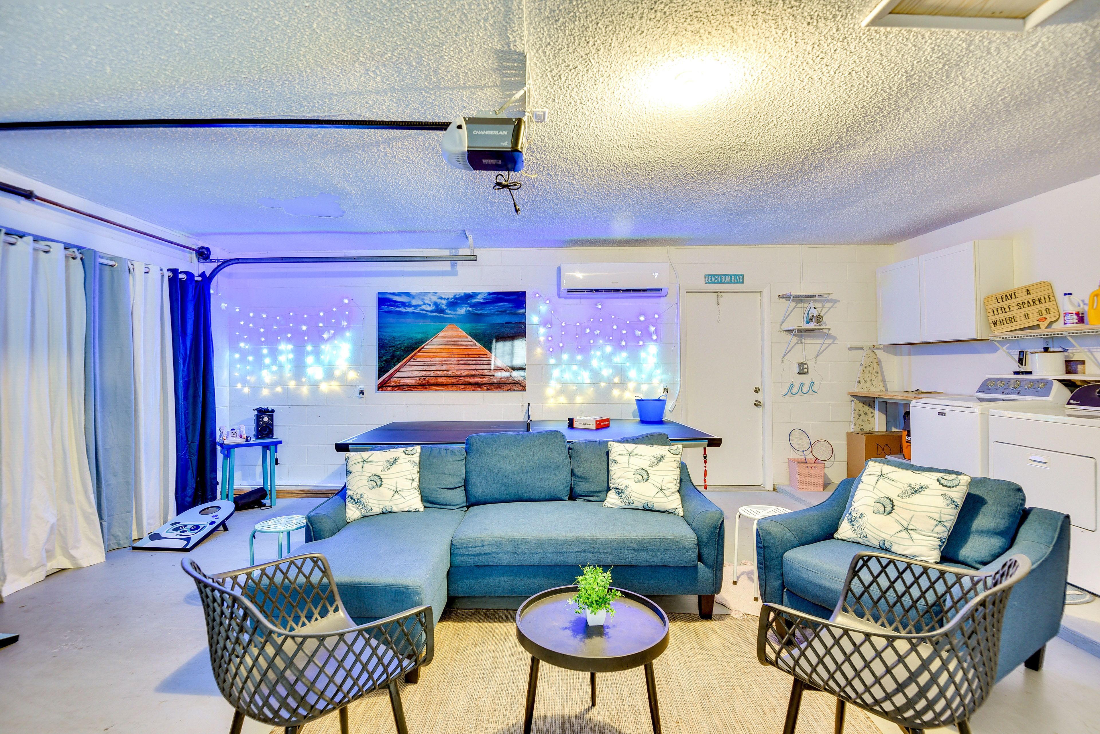 Game Room | Queen Air Mattress Available