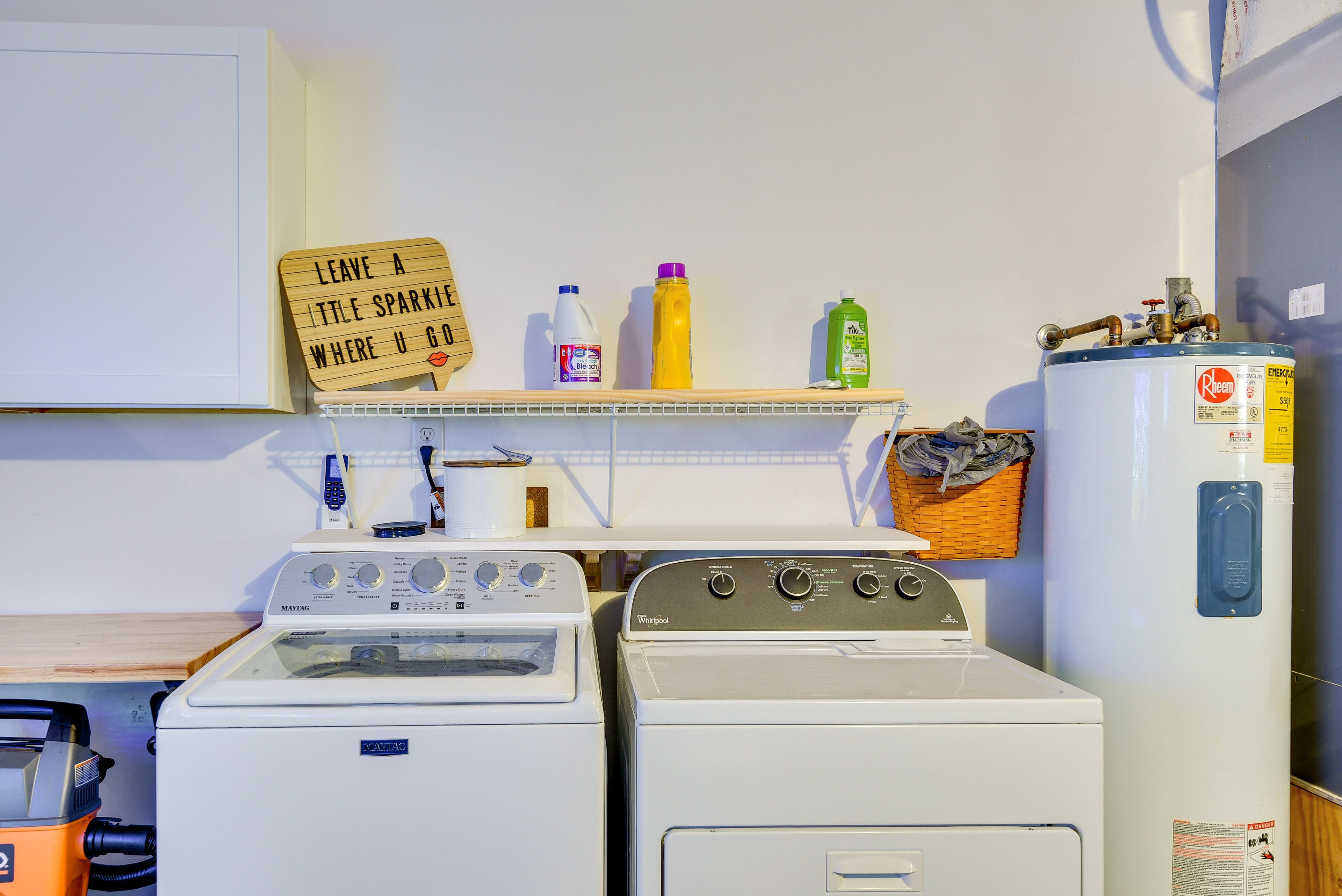 Washer + Dryer