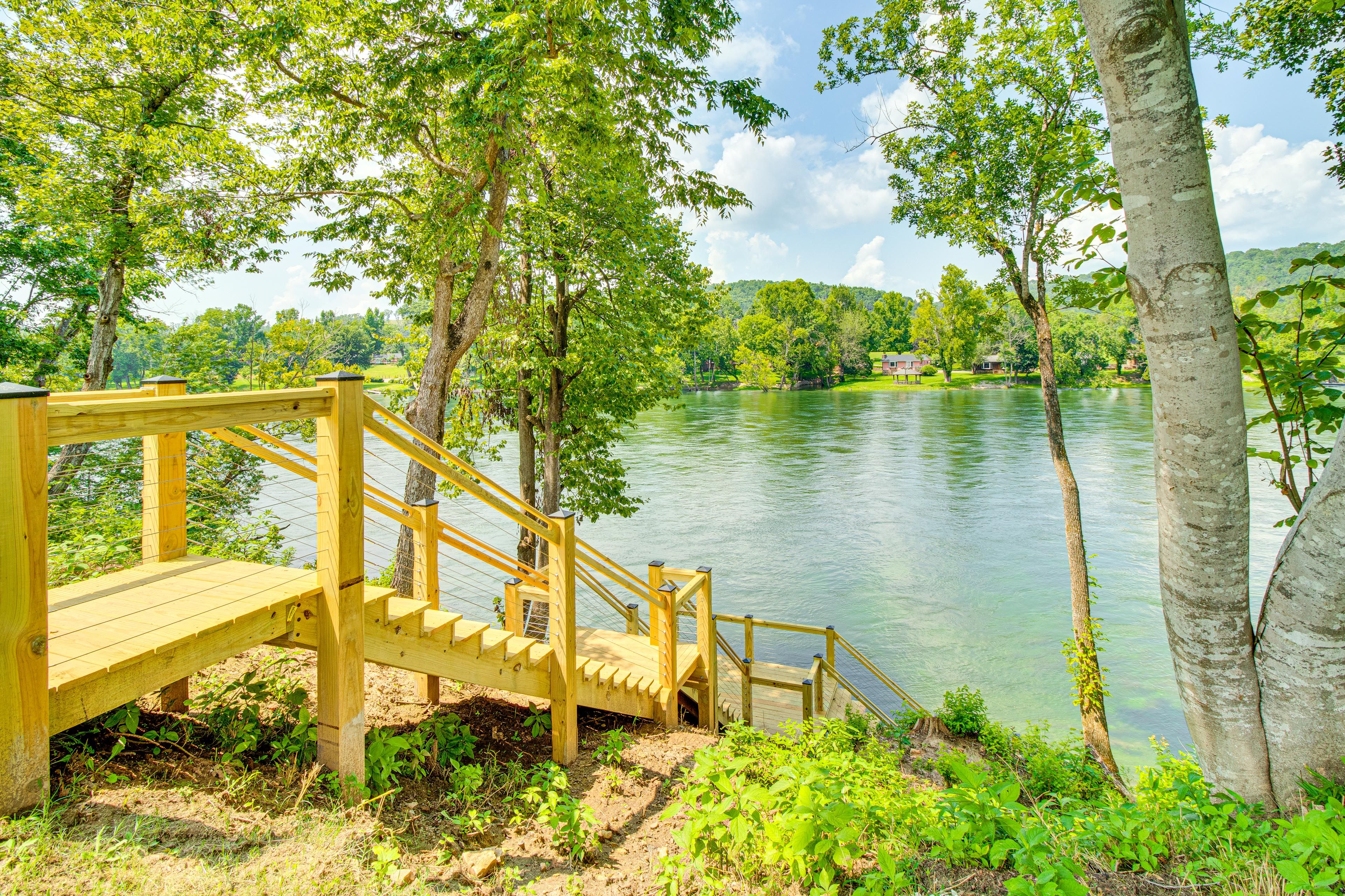 Stairs to Deck