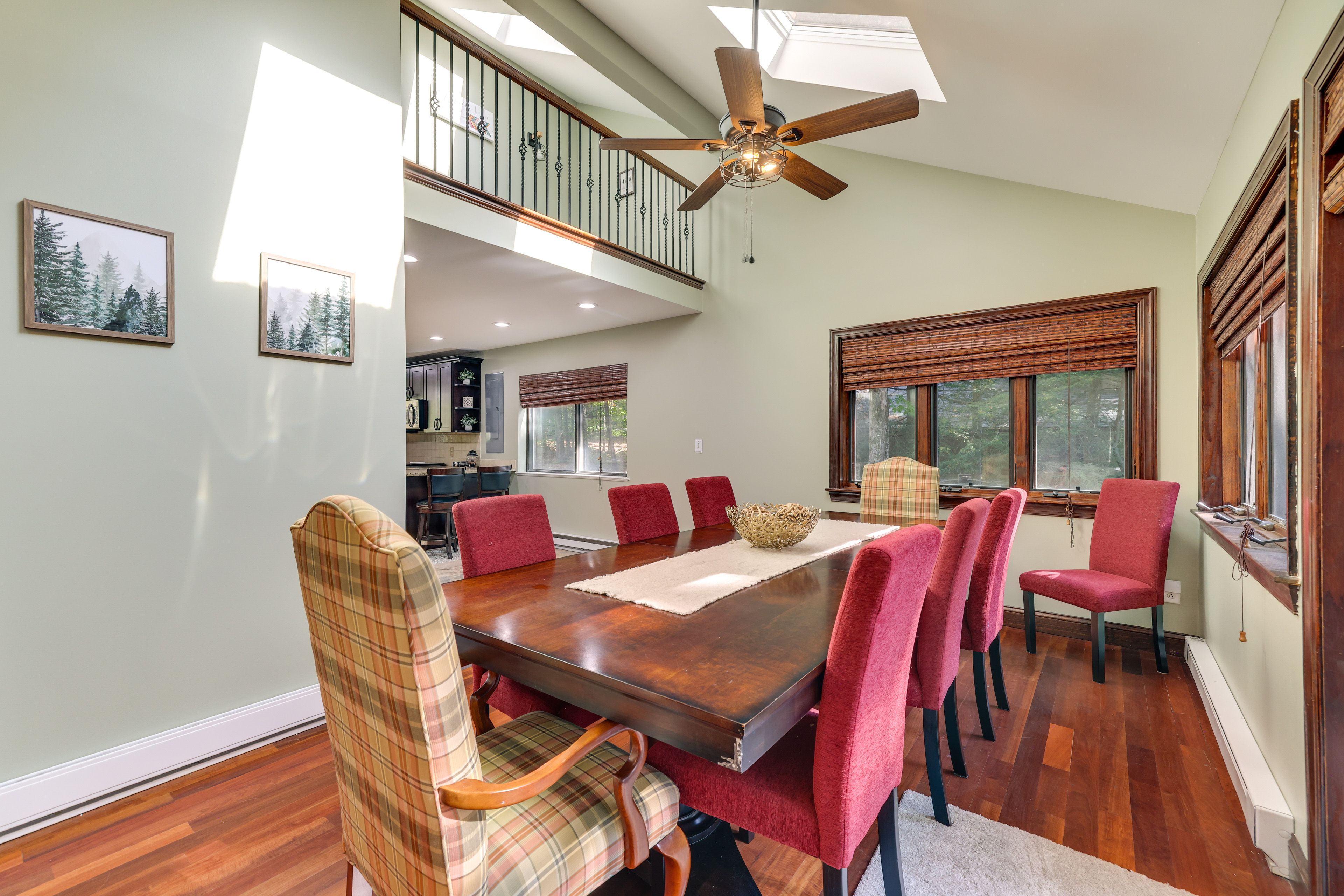 Dining Room | 5 Mini-Split A/C Units | Electric Heat | Heated Floors