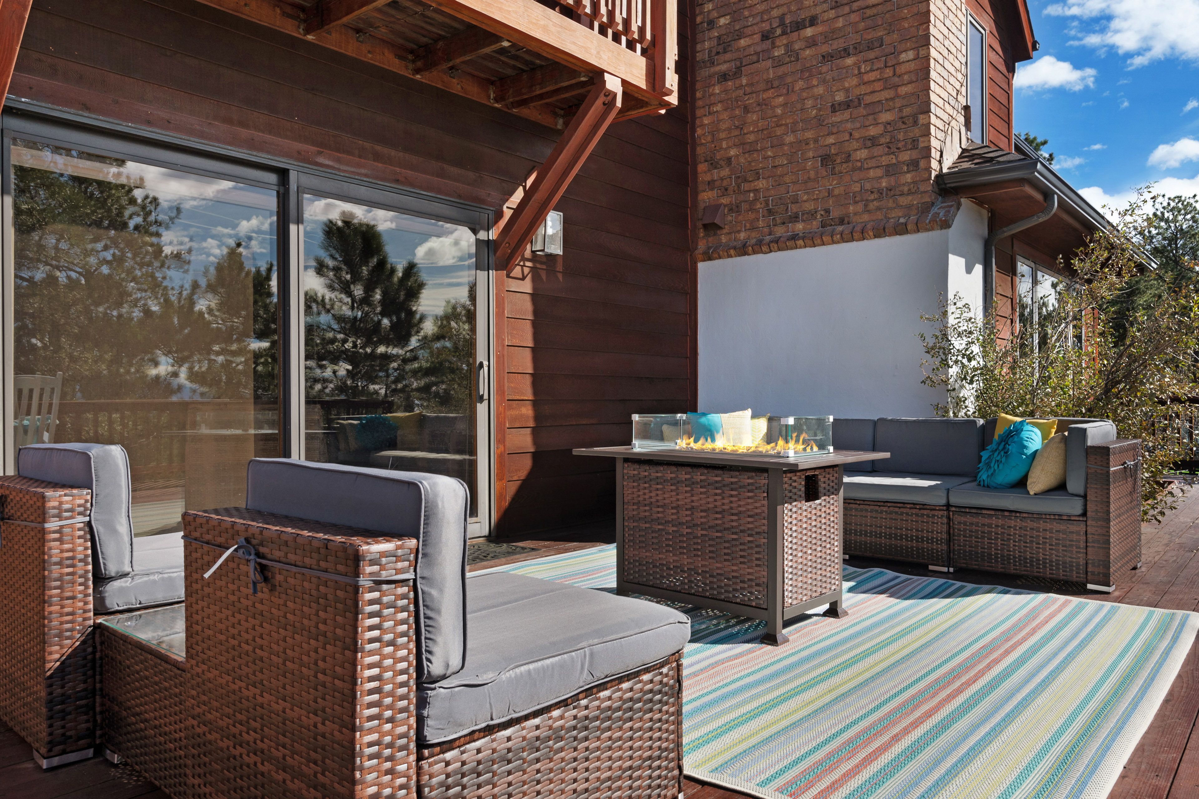 Lower Deck | Outdoor Seating | Gas Grill | Fire Pit | Mountain Views