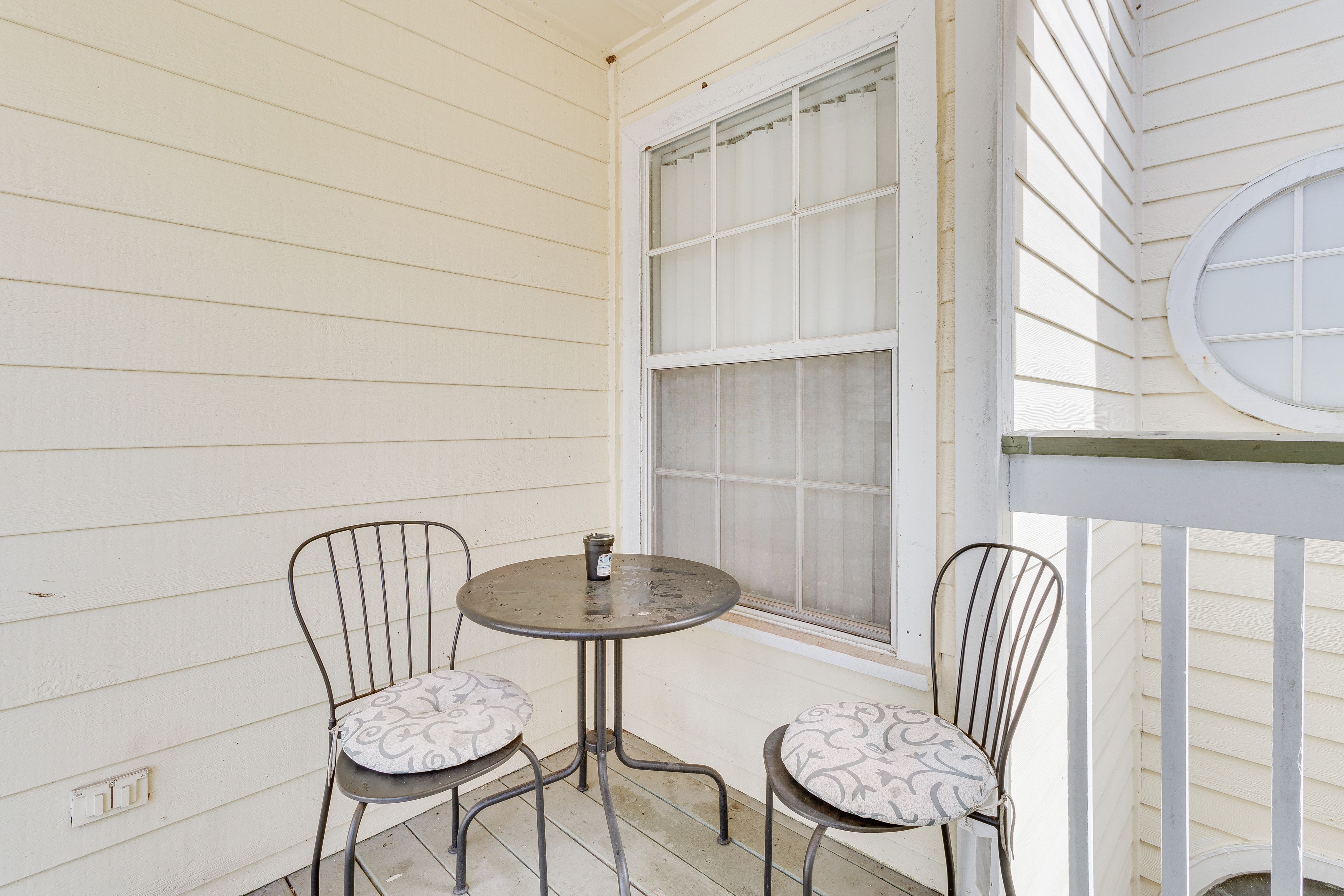 Patio | Seating | Access to Community Amenities