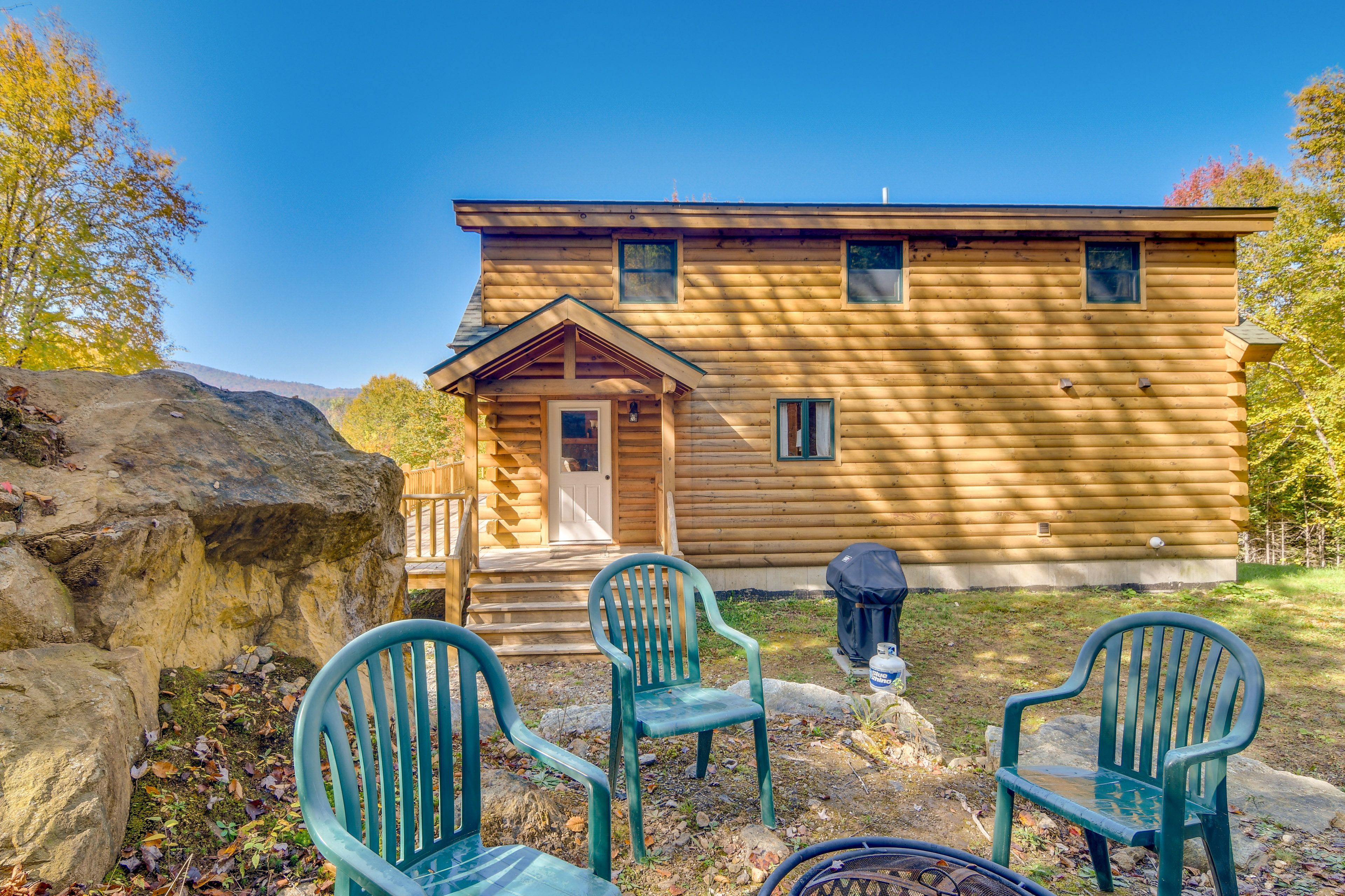 Back Exterior | Fire Pit | Gas Grill