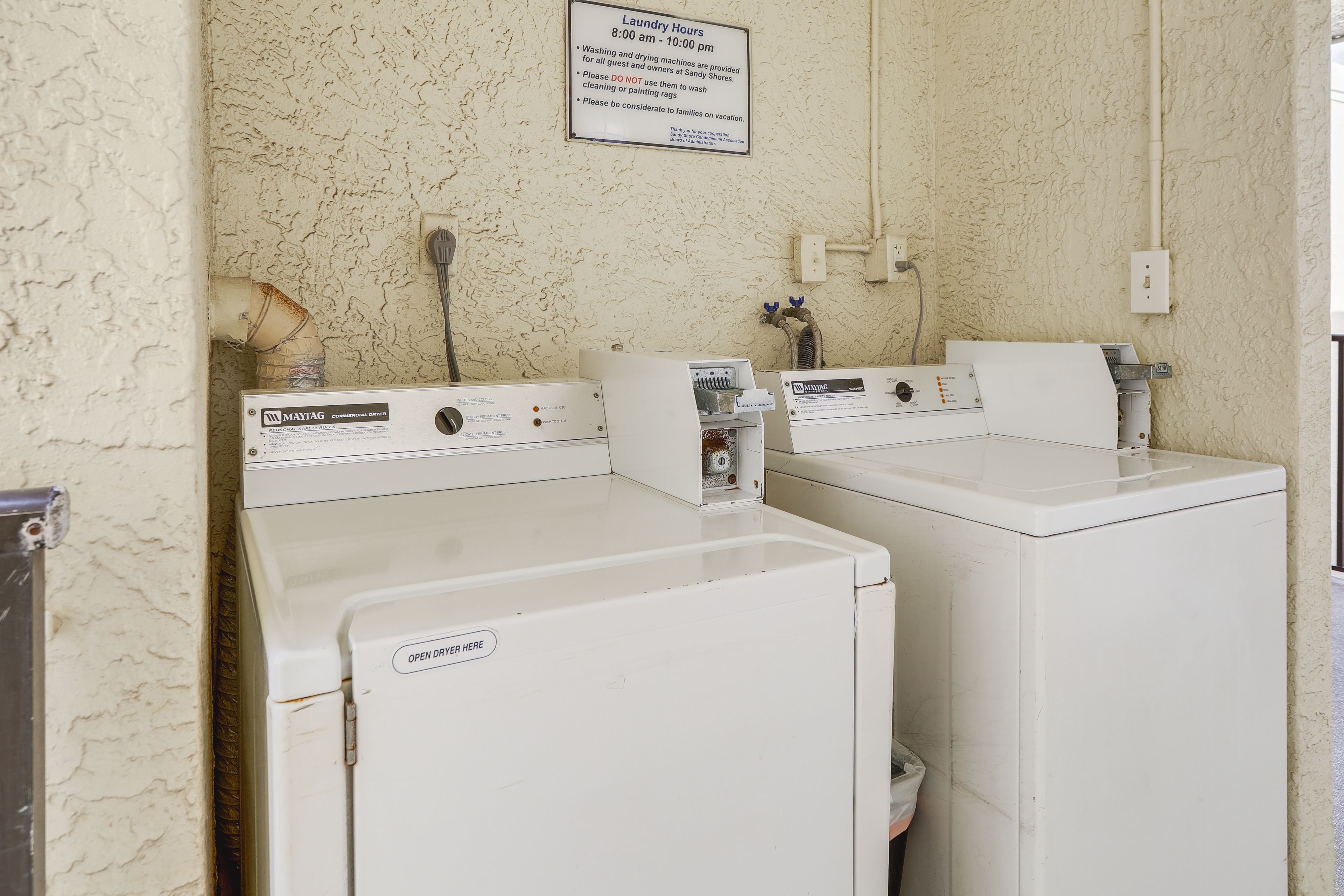 Community Coin Laundry Area