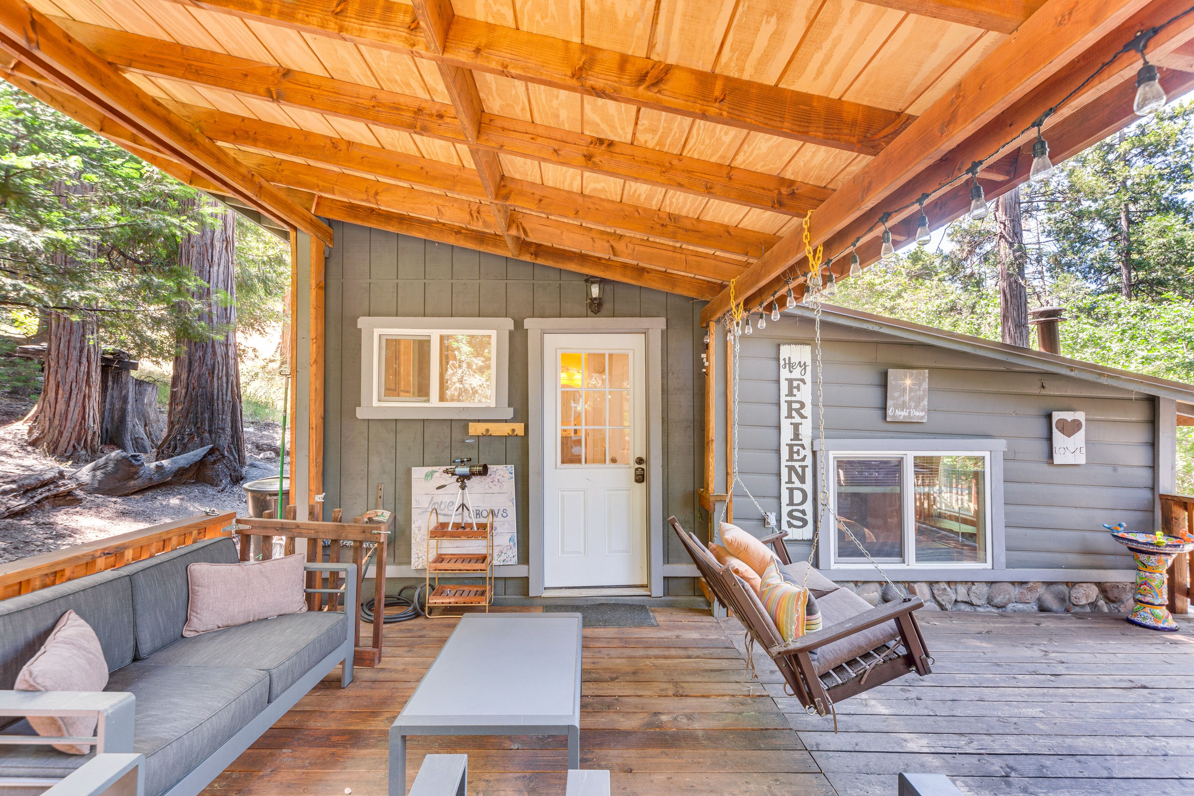 Idyllwild-Pine Cove Vacation Rental | 1BR | 1BA | 500 Sq Ft | Stairs Required
