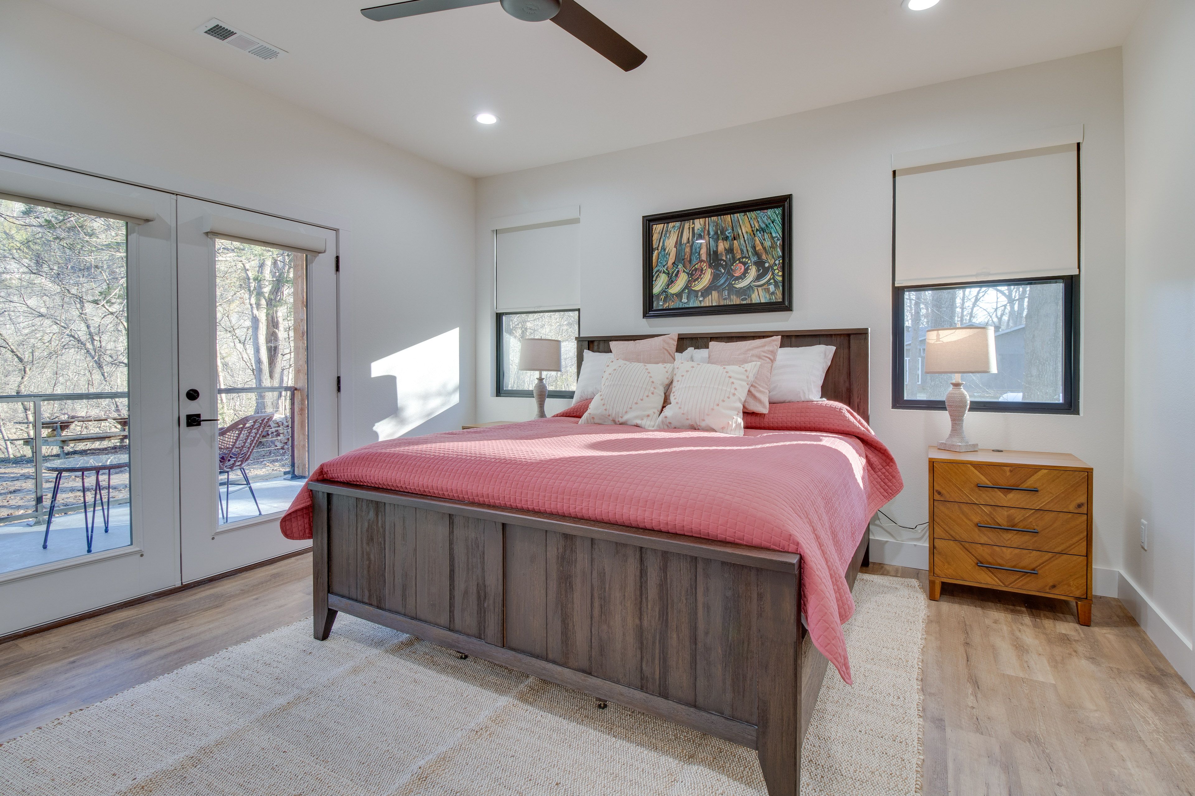 Bedroom Suite 1 | 1st Floor | King Bed | Private Patio Access