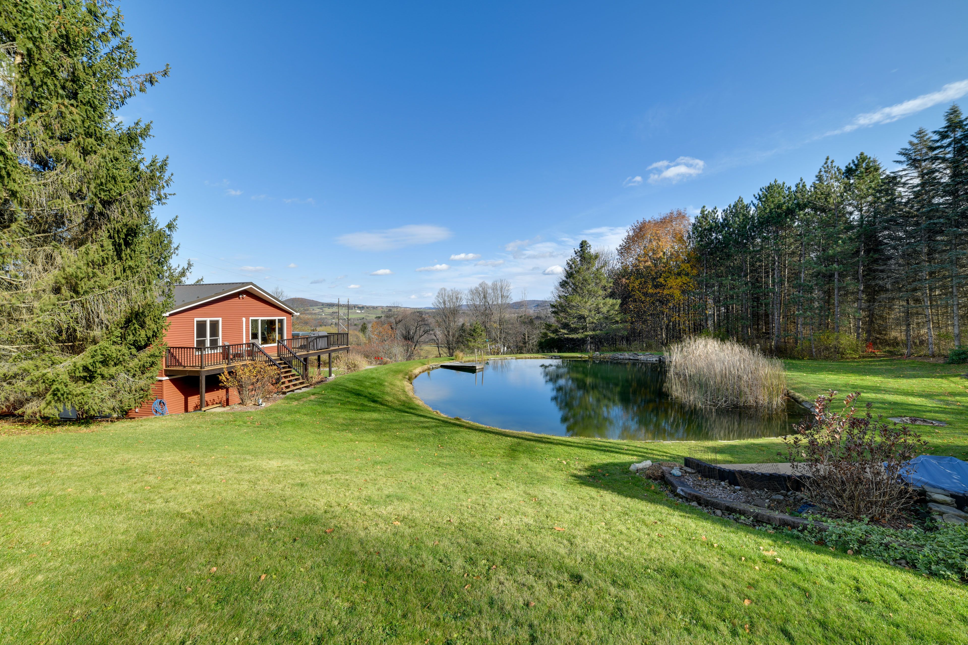 Dryden Vacation Rental | 4BR | 3BA | 3,000 Sq Ft | Steps Required