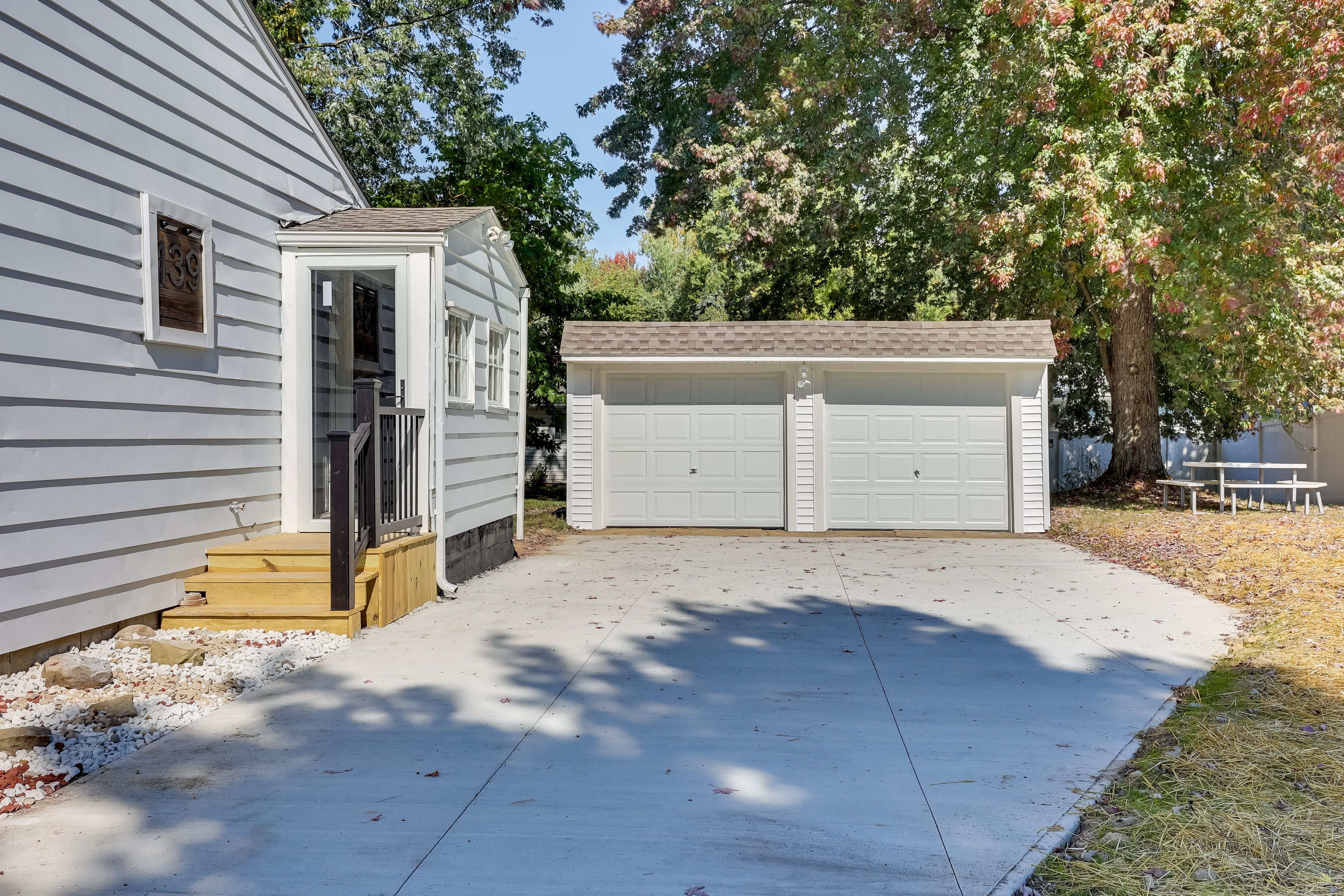 Rear Entrance | Stairs Required