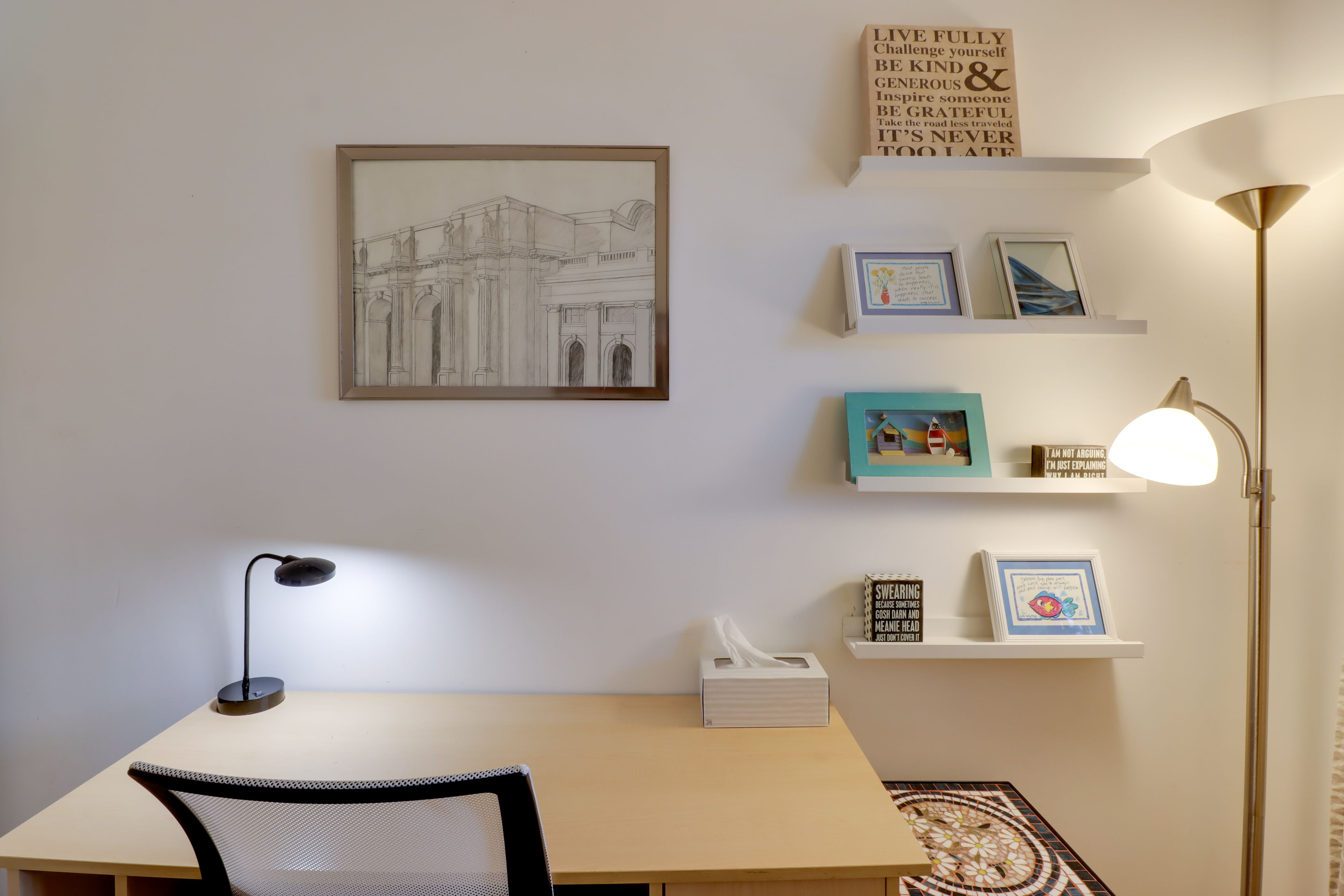 Bedroom 3 (Office) | Twin Daybed w/ Twin Trundle | Laptop Friendly | Printer