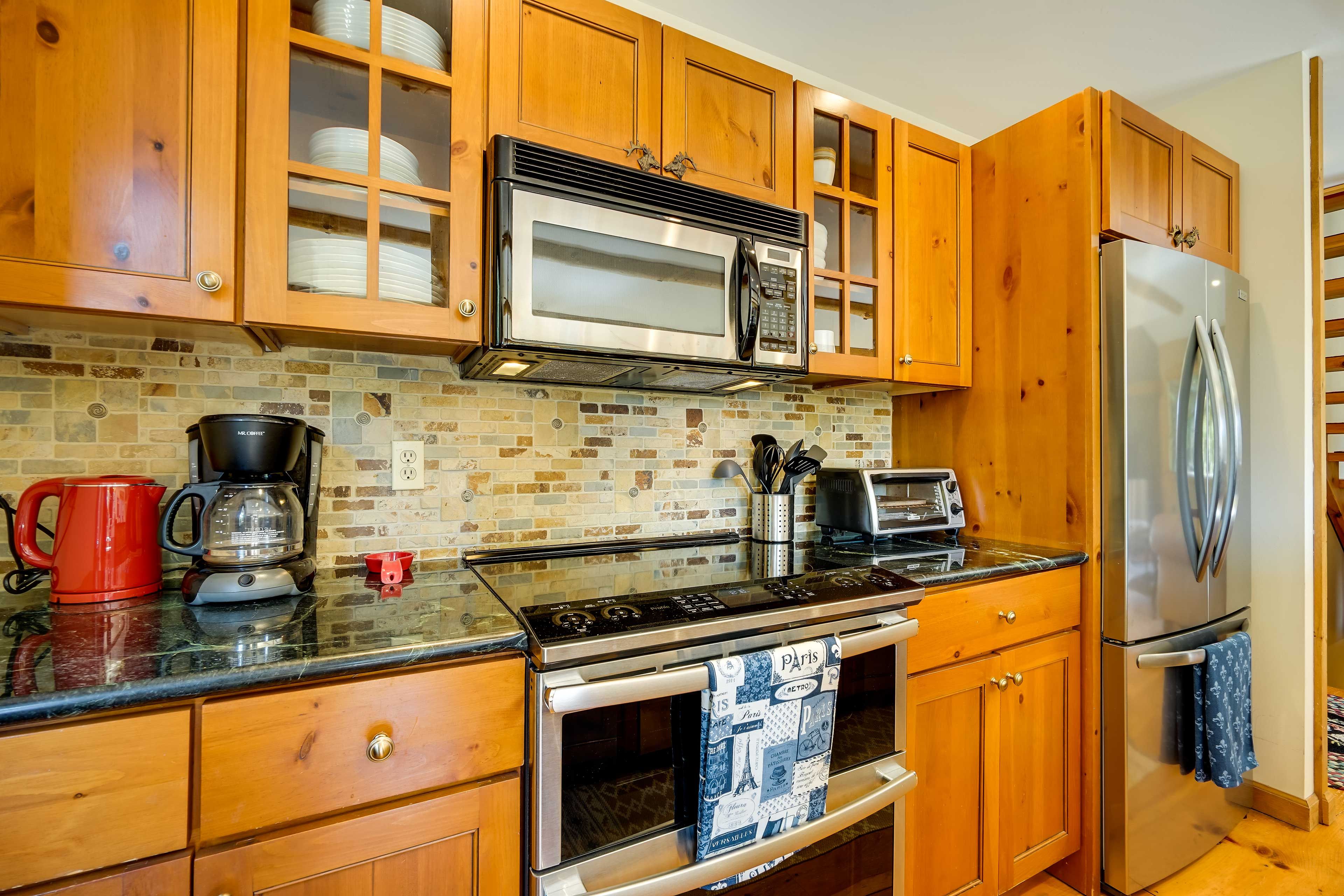 Kitchen | 1st Floor | Coffee Maker | Toaster Oven | Cooking Basics