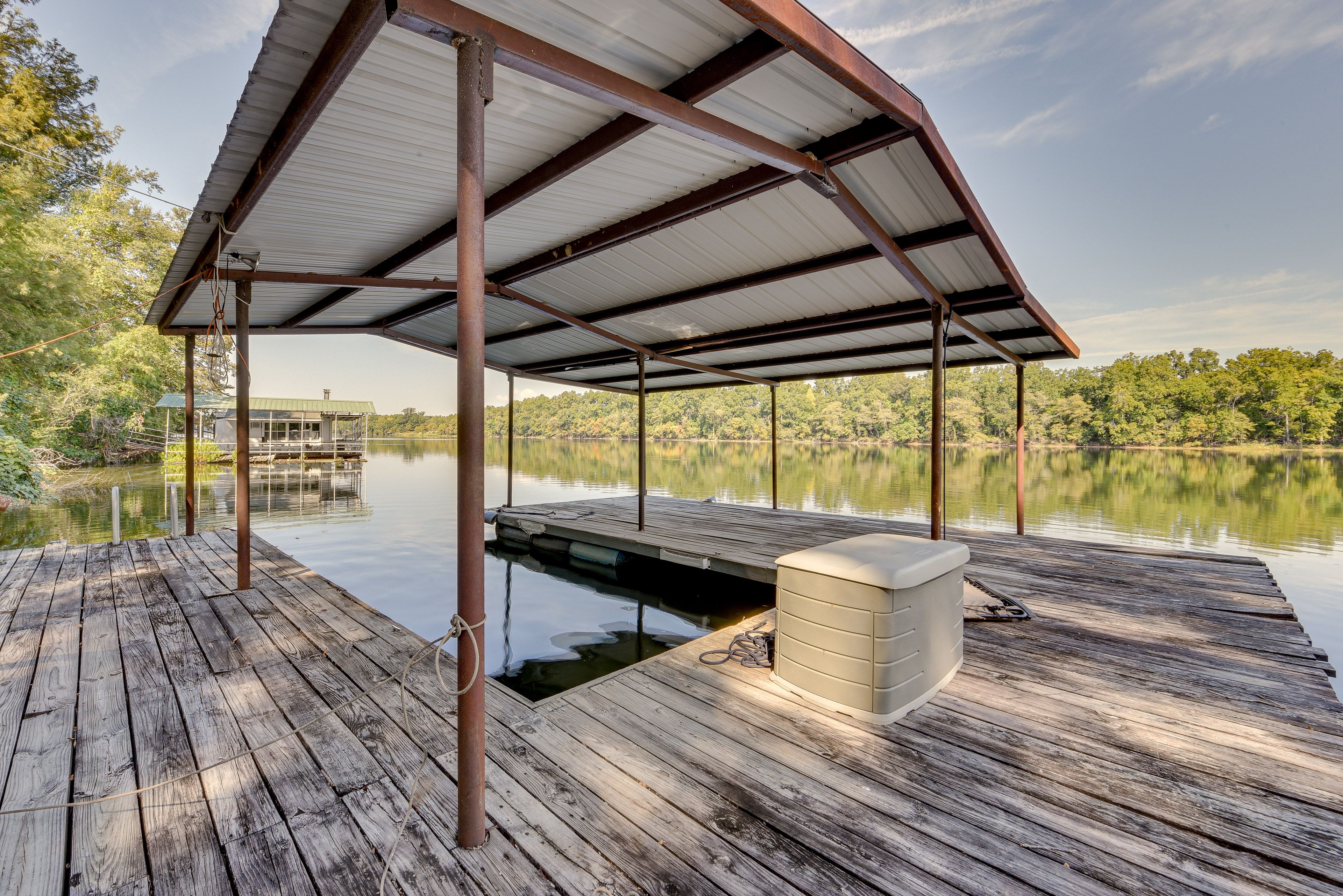 Shared Boat Dock | Black River Lake Access