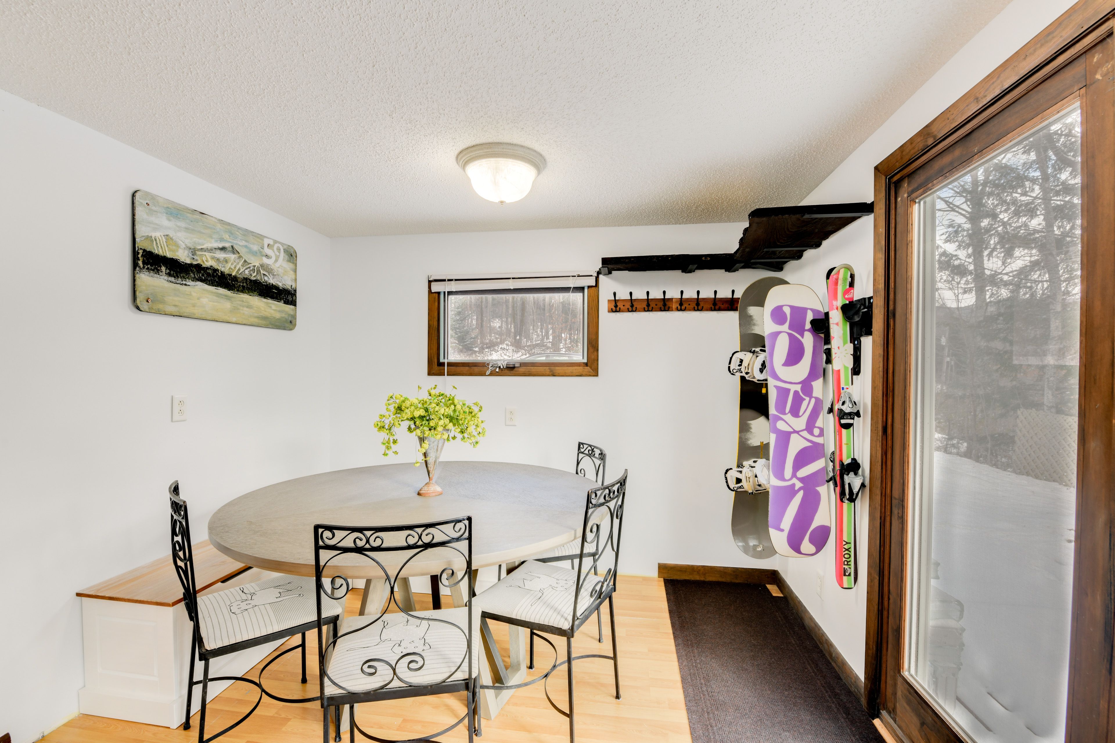 Dining Area | Ski/Snowboard Gear Storage | Entry Level | 1st Floor