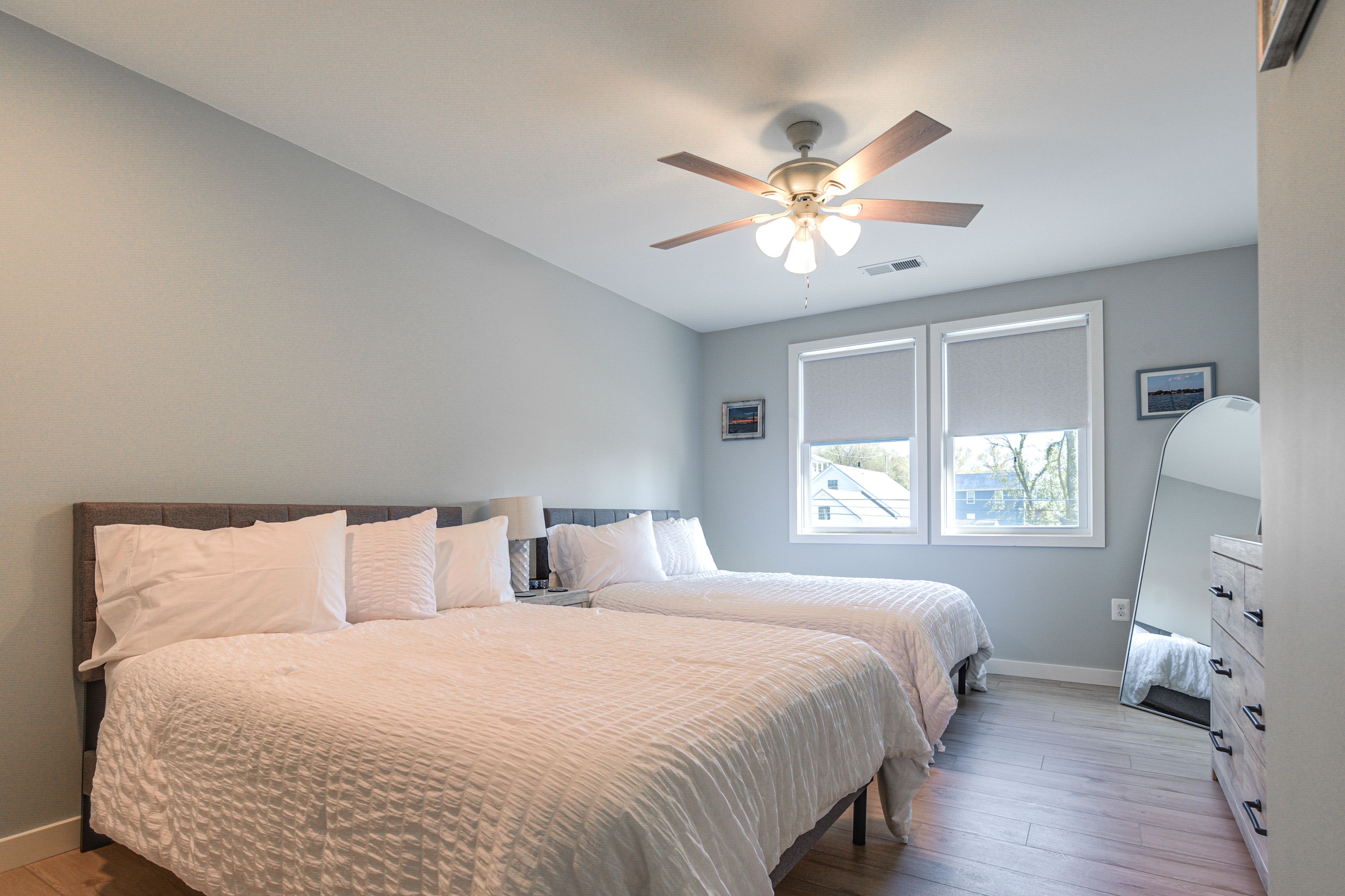 Bedroom 3 | 2 Full Beds