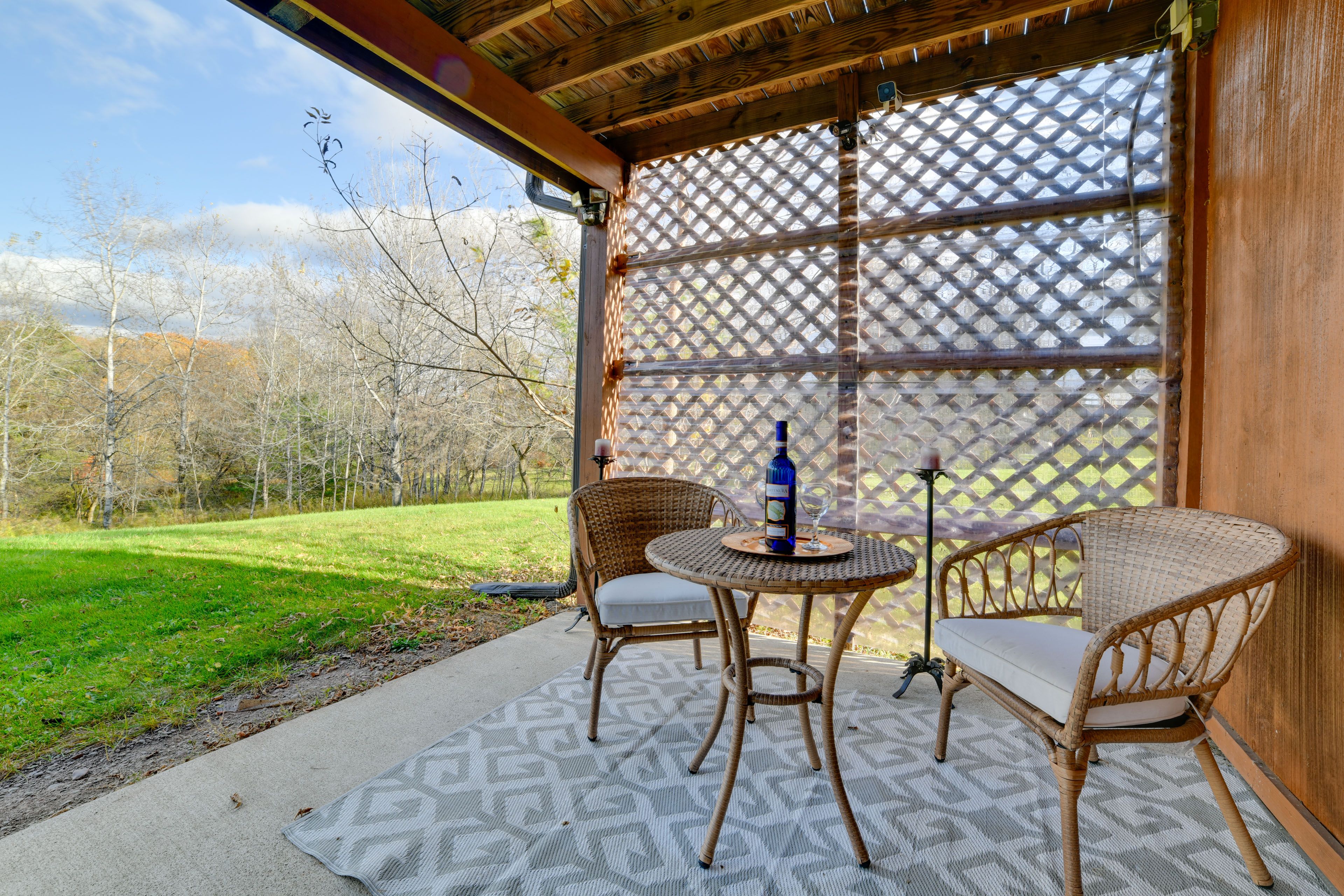 Private Covered Patio