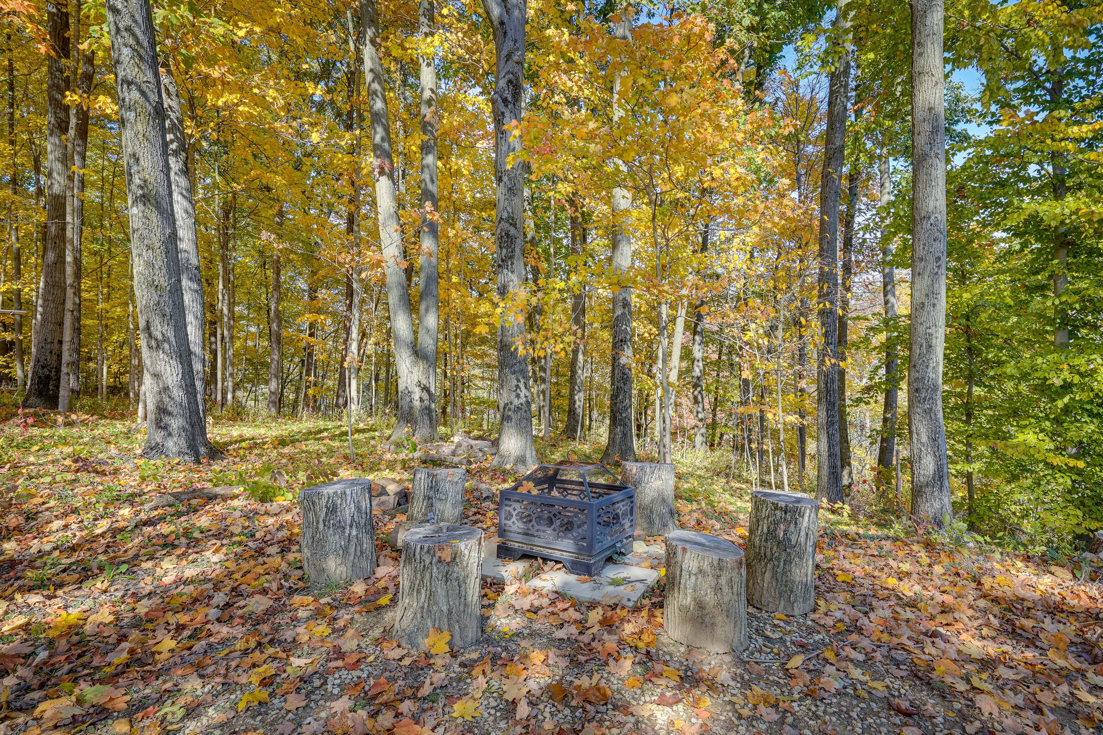 Wood-Burning Fire Pit