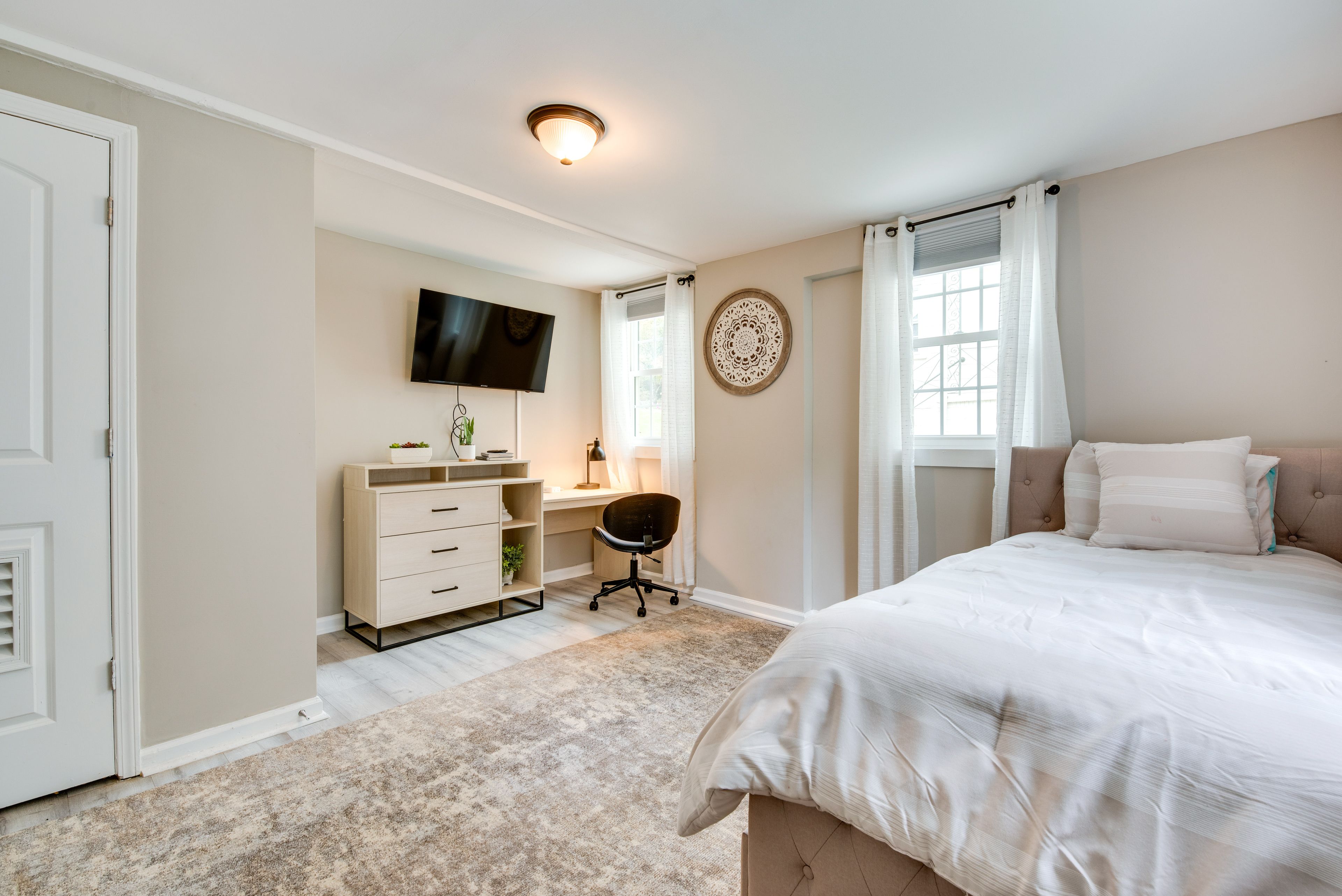 Bedroom 4 | Twin Bed w/ Twin Trundle | Lower Level | Smart TV