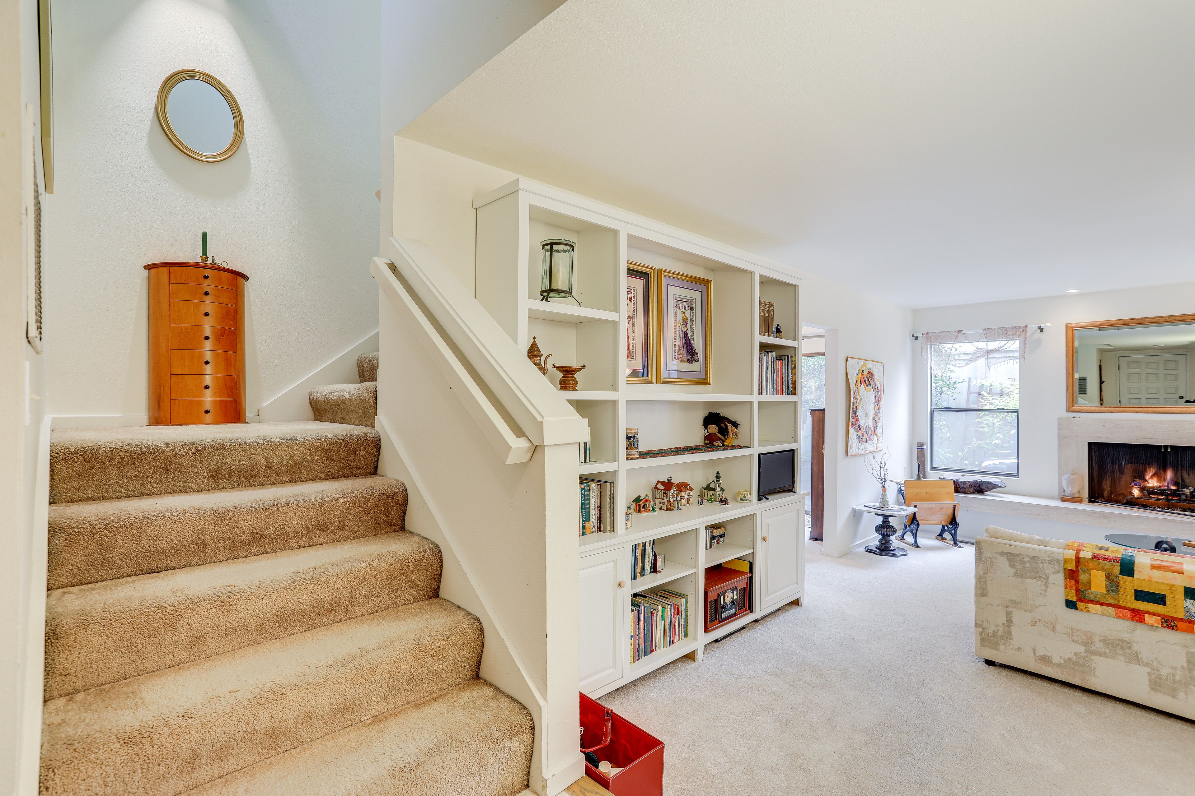Stairs to Upper Level