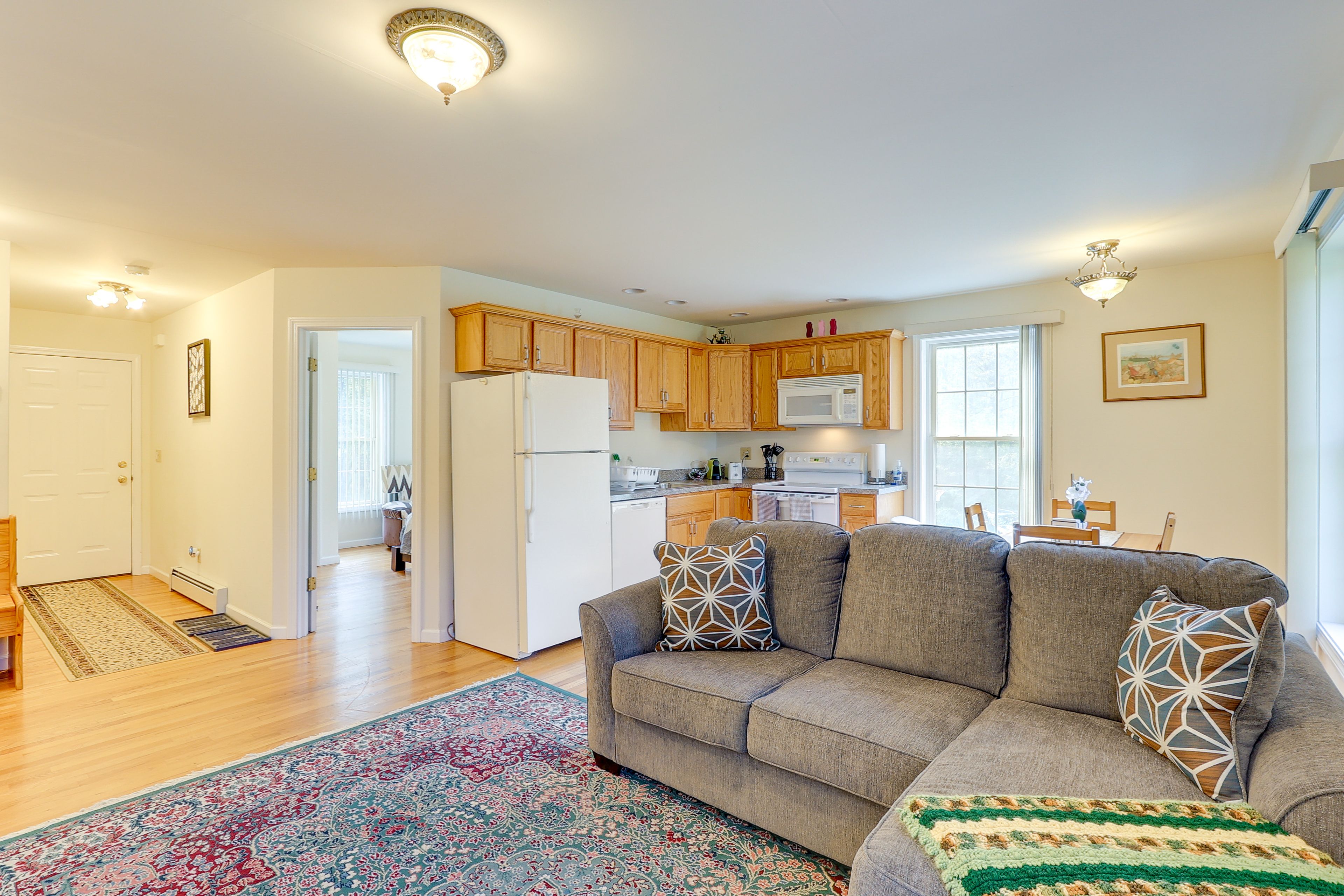 Chester Vacation Rental | 2BR | 1BA | Steps Required | 1,276 Sq Ft