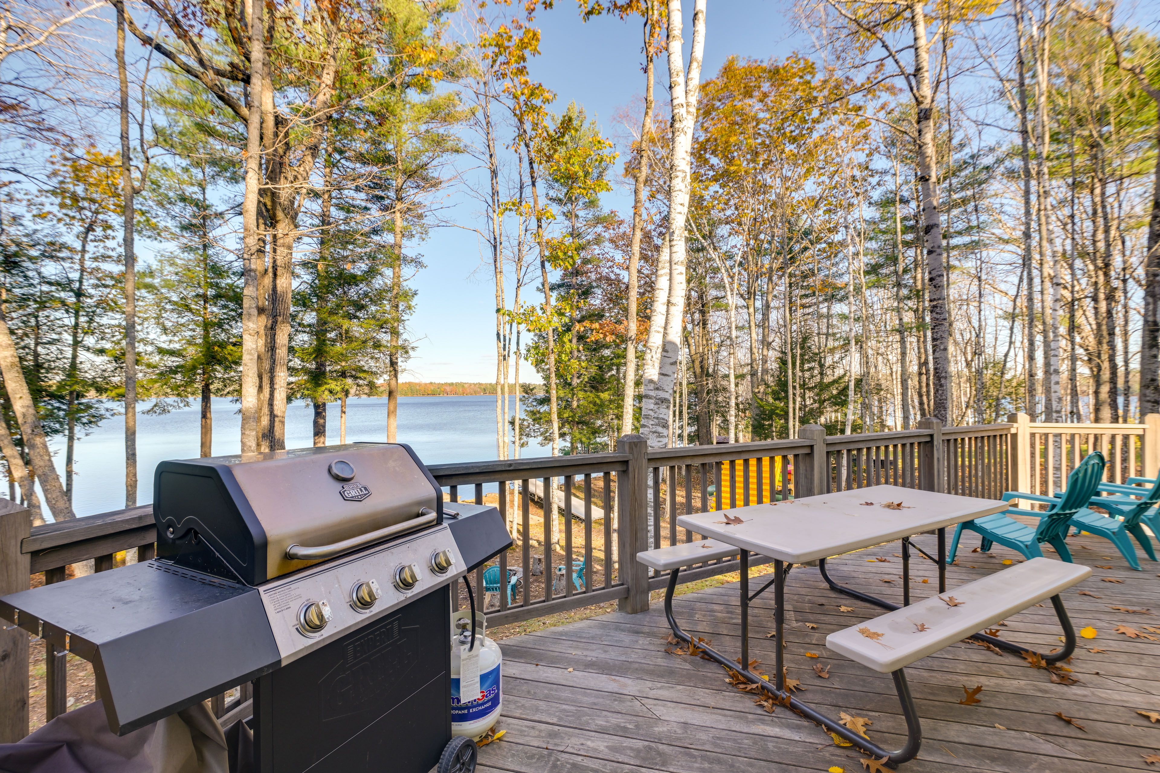 Furnished Deck | Waterfront Views