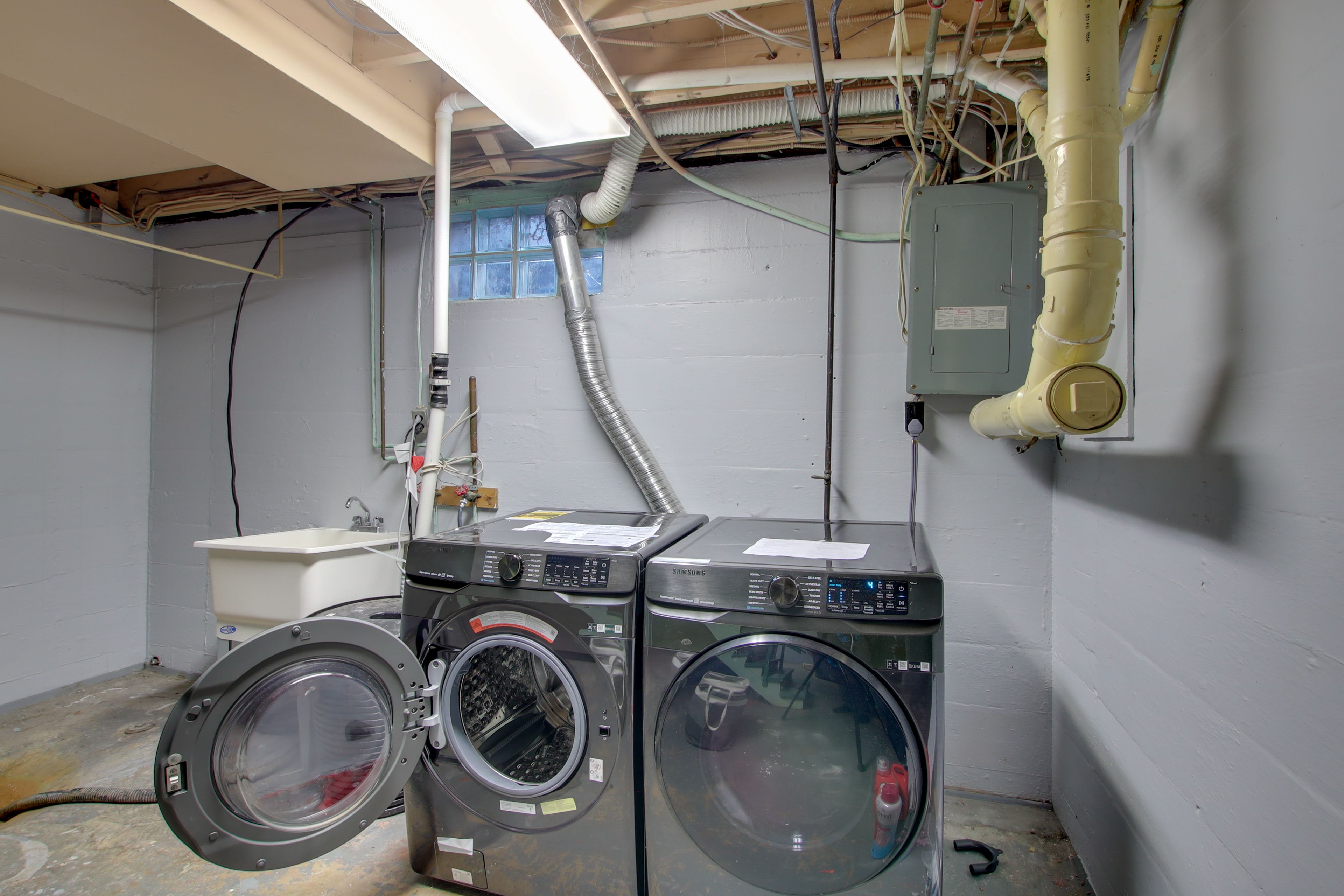 Laundry Area | Basement Level | Stairs Required