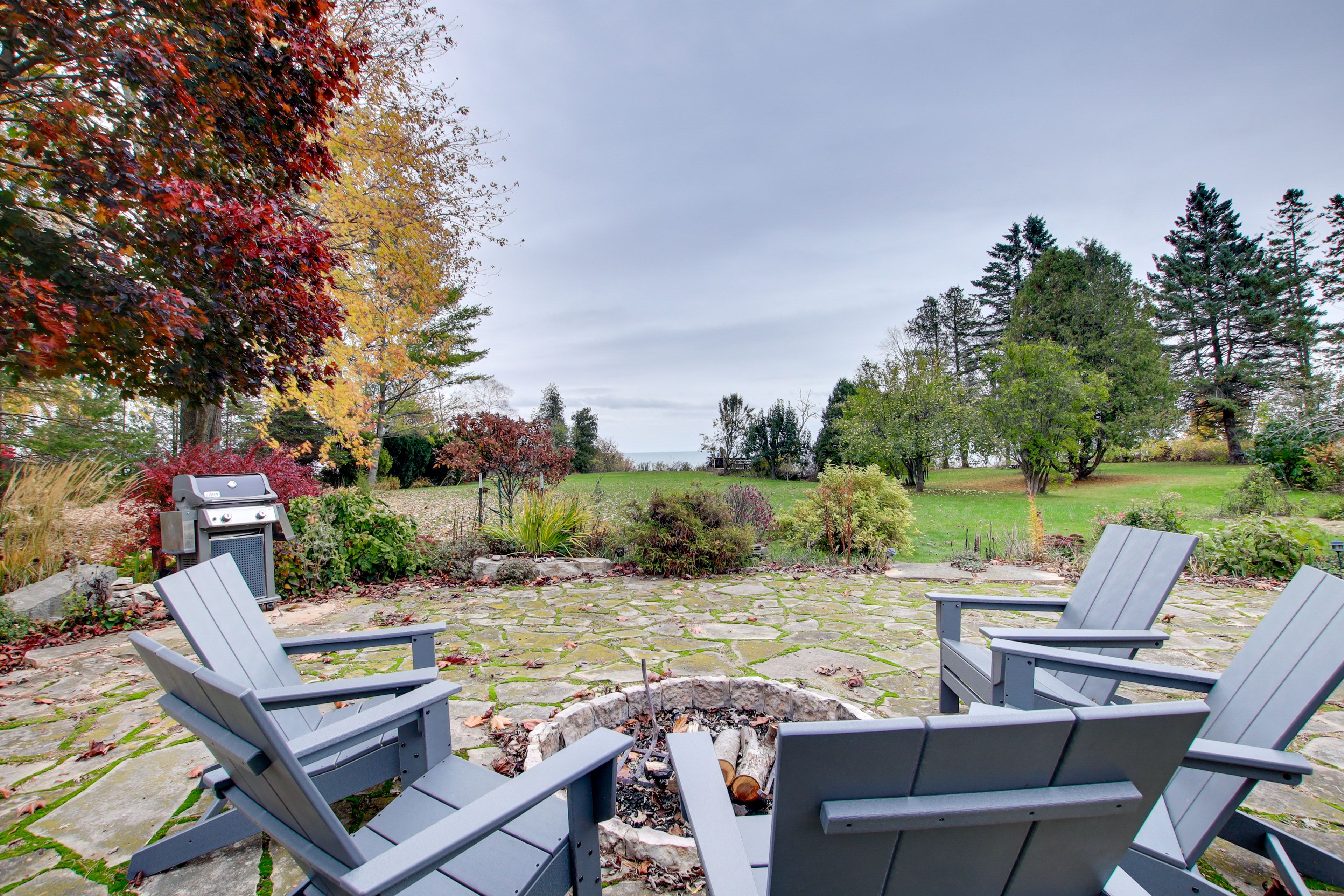 Patio | Fire Pit (Wood Not Provided) | Gas Grill