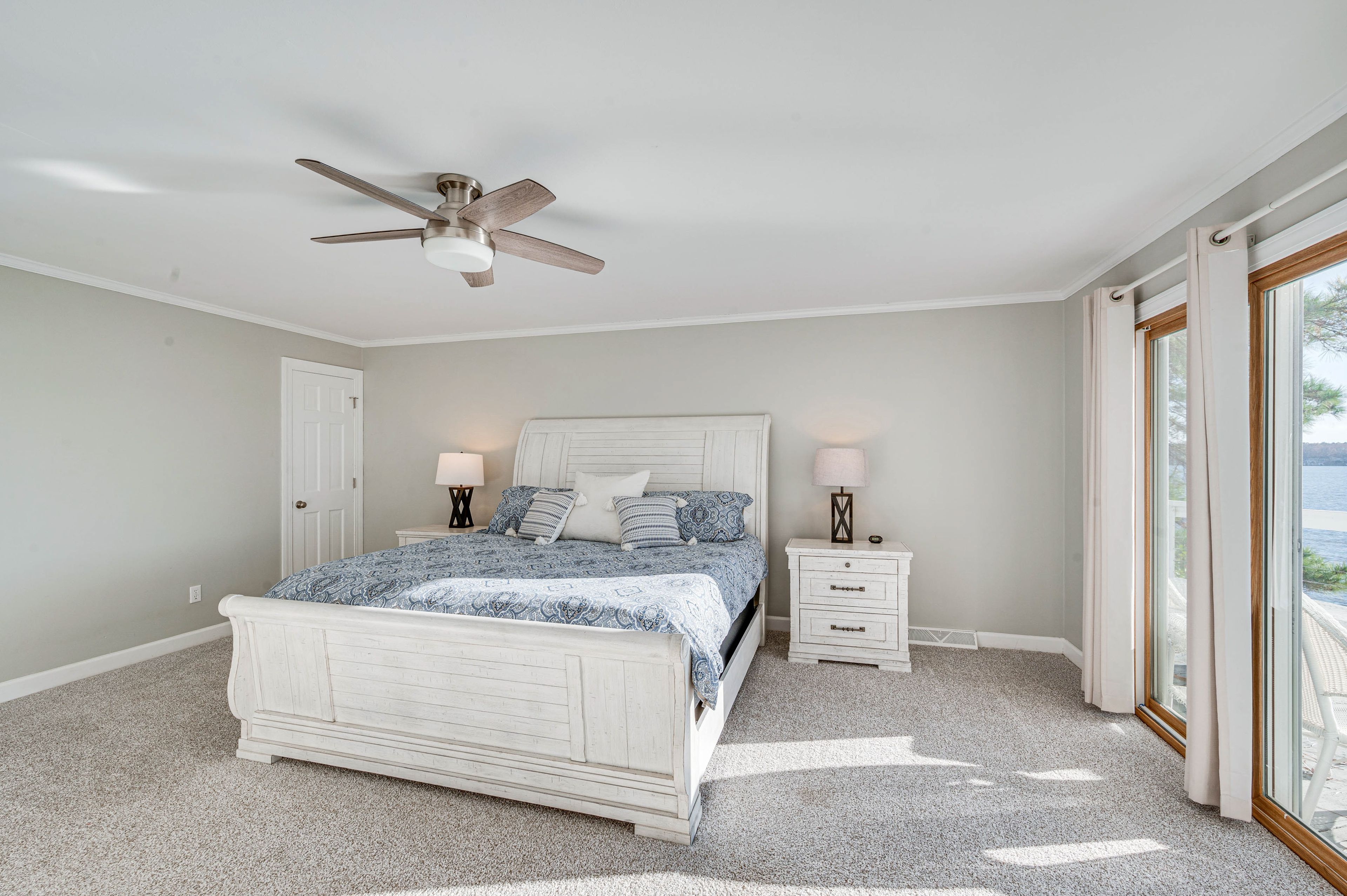 Bedroom 2 | King Bed | Access to Deck | 2nd Floor